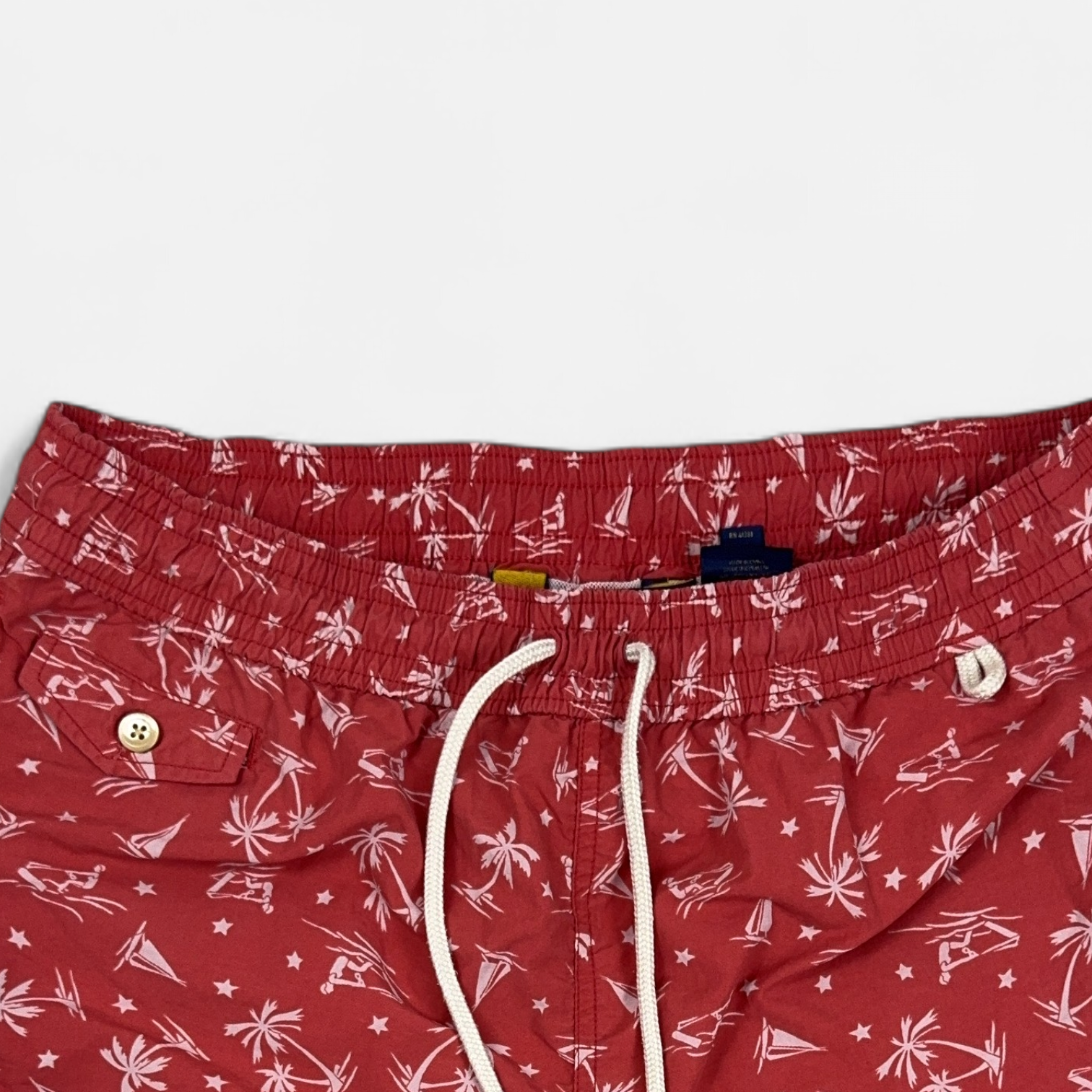 Vintage Tommy Hilfiger Red Shorts (L) detail