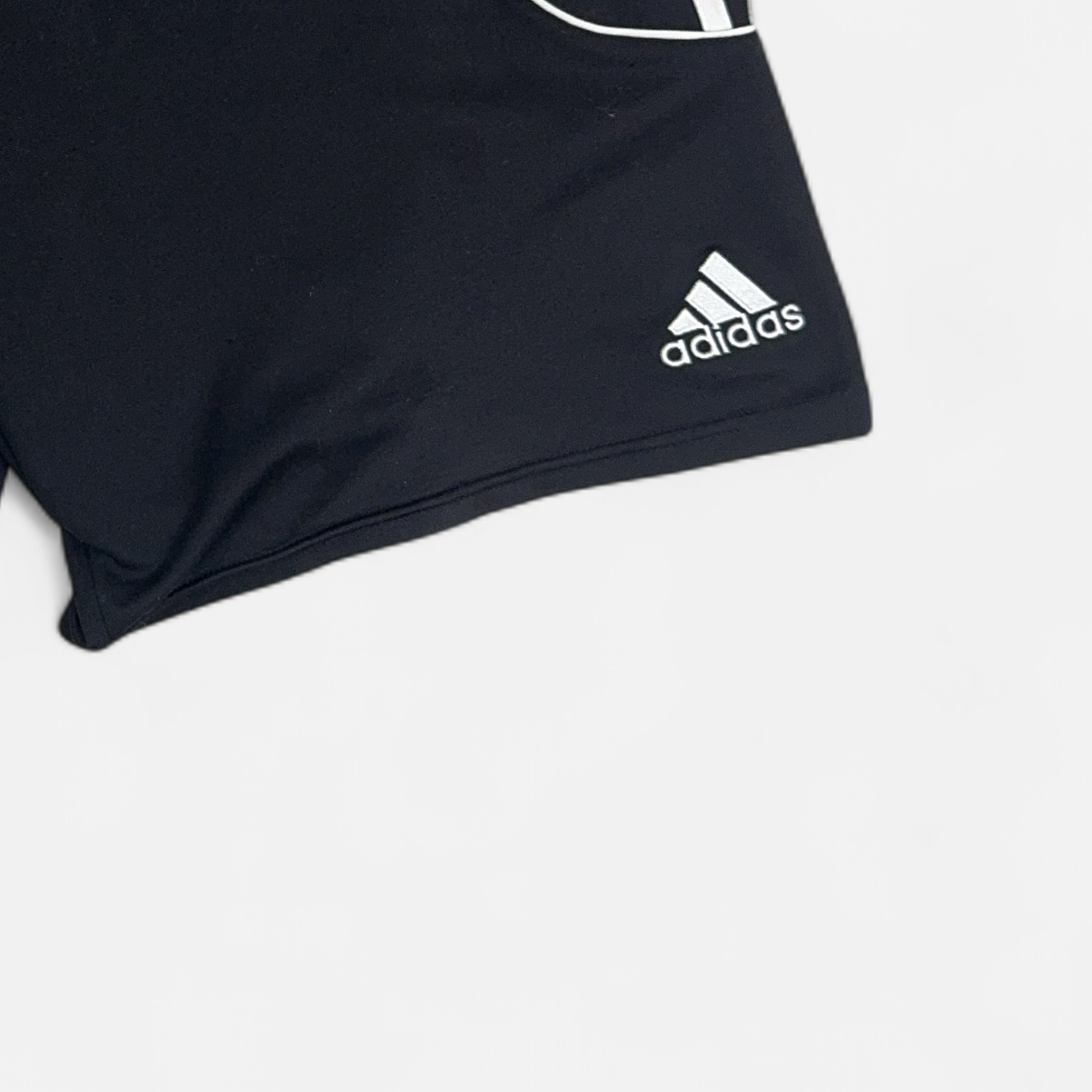 Vintage Adidas Black Shorts (M)