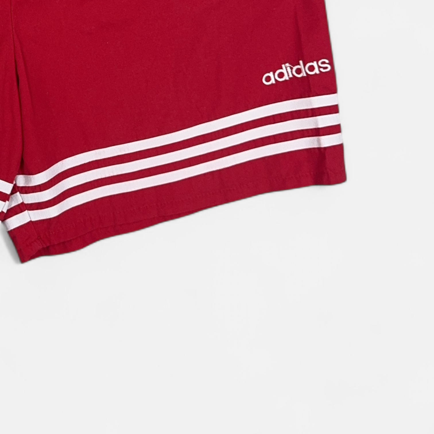 Vintage Adidas Red Shorts (L) detail