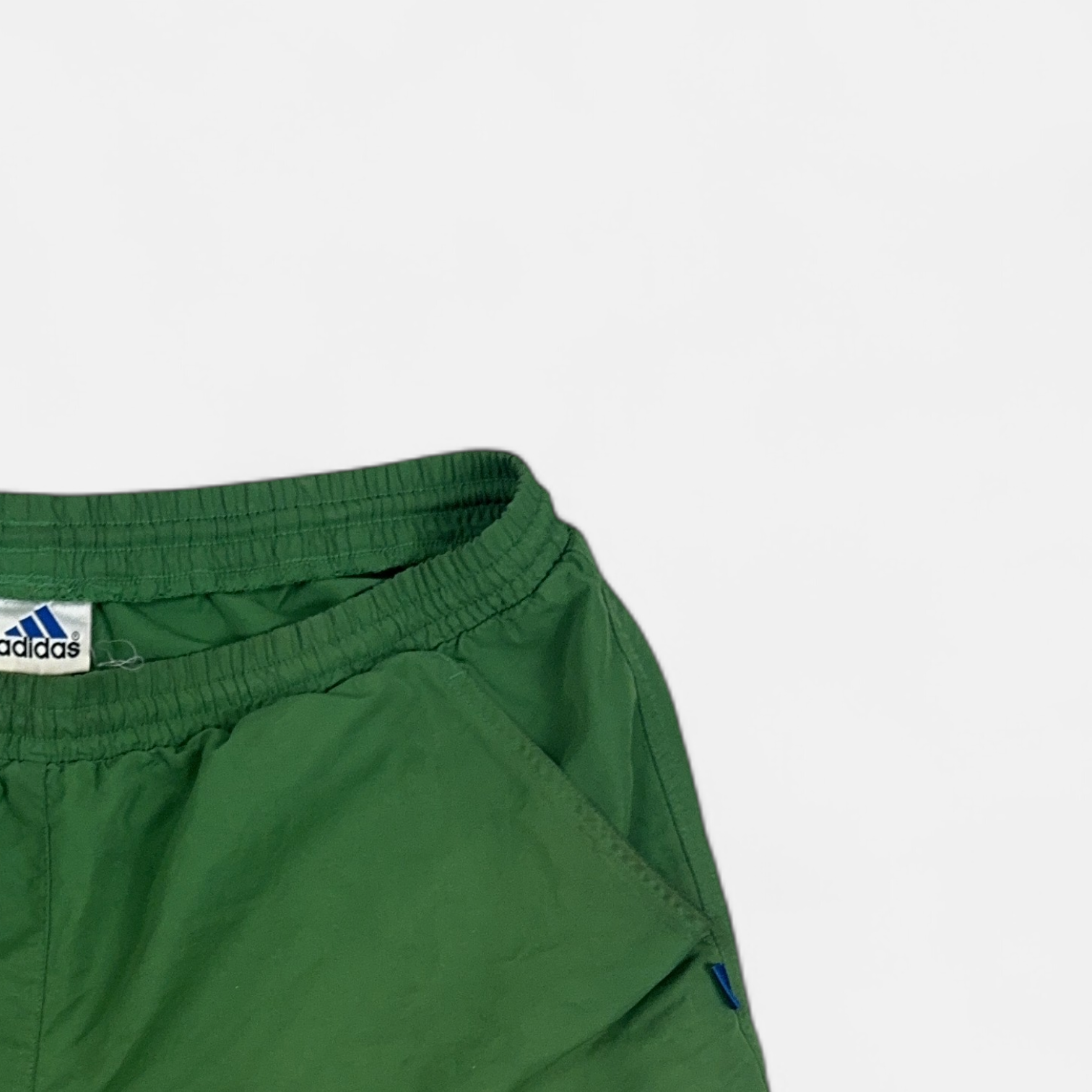Vintage Adidas Green Shorts (L) detail