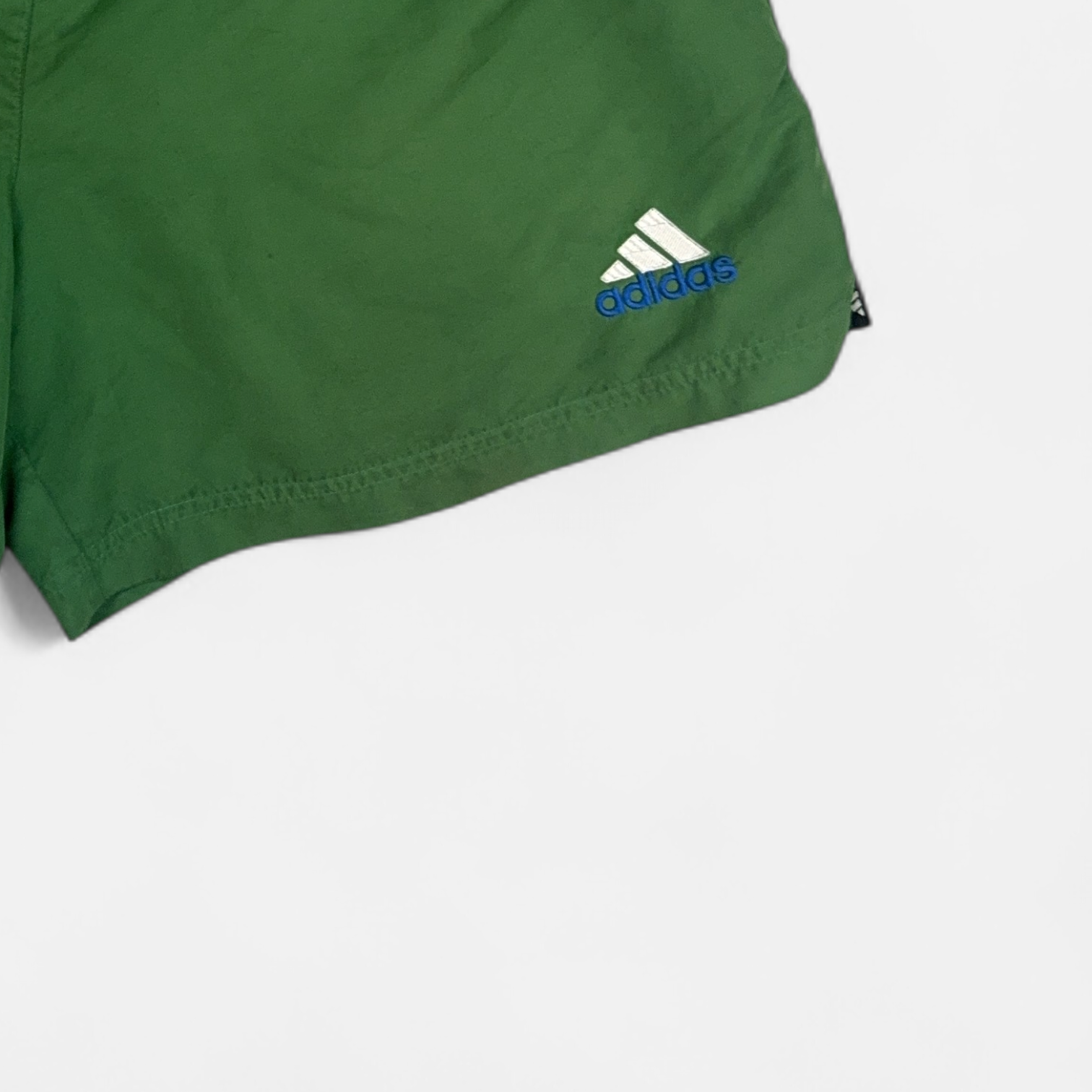 Vintage Adidas Green Shorts (L) detail
