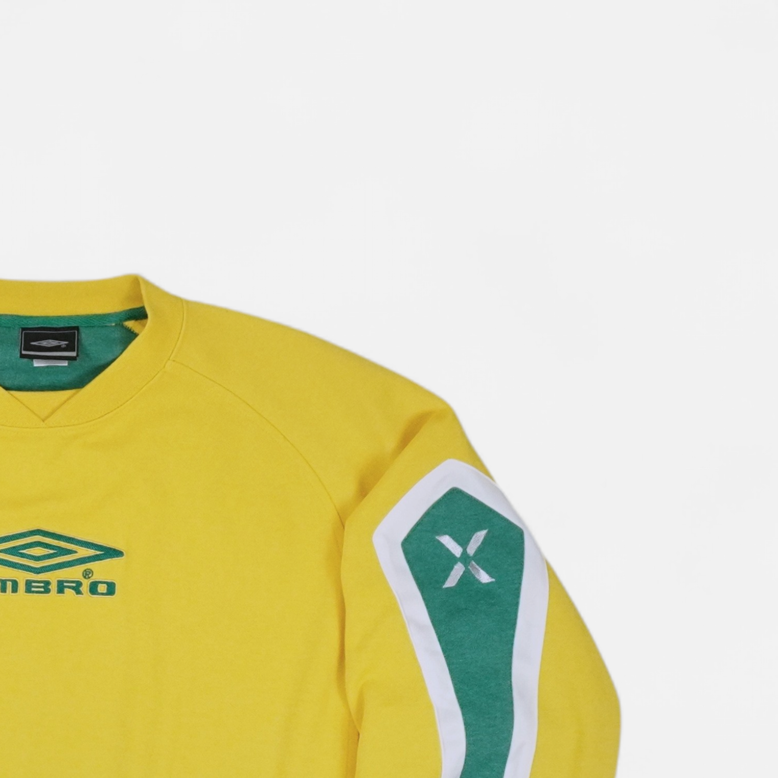 Vintage Umbro Yellow Sweatshirt (S)