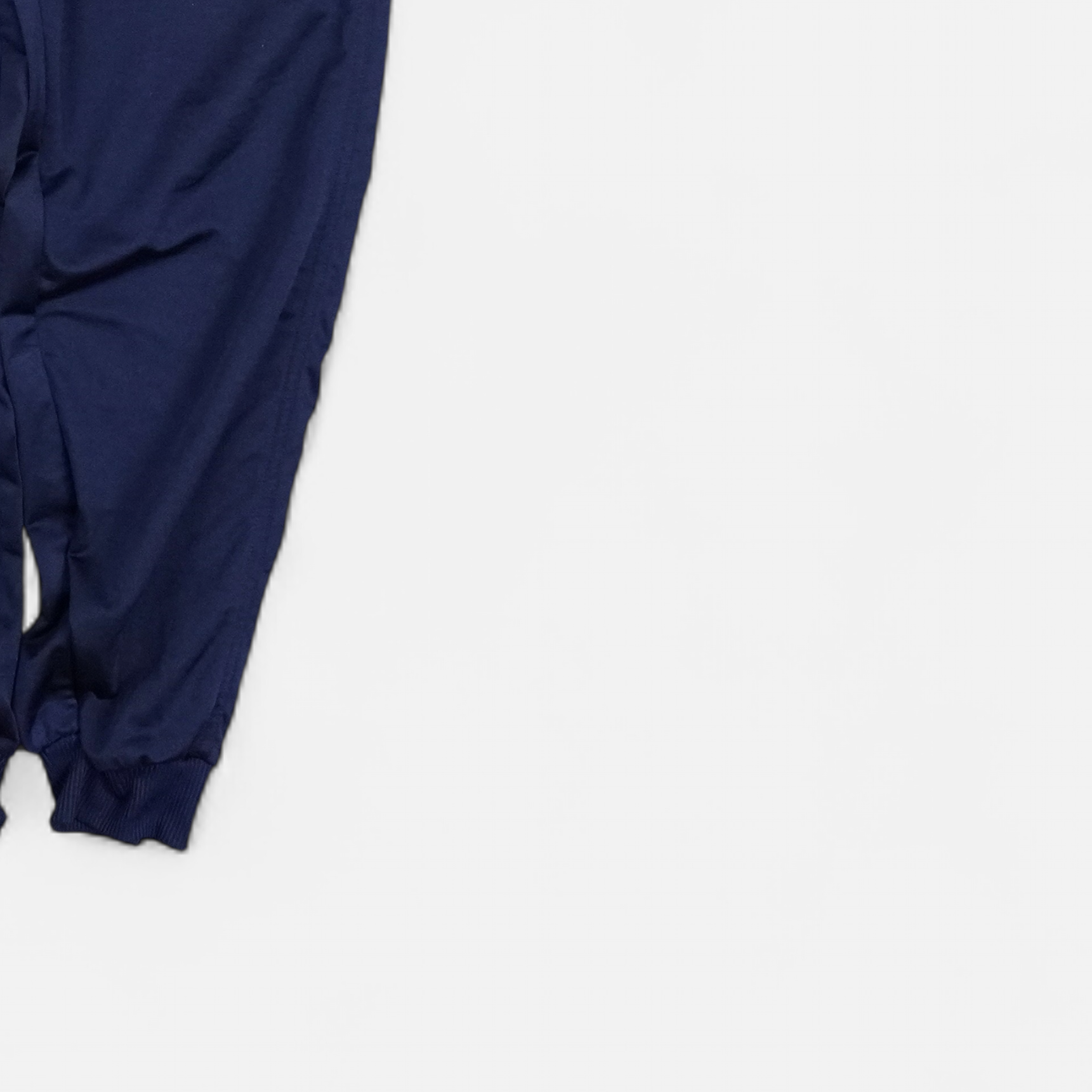 Vintage Adidas Blue Tracksuit Bottoms (L)