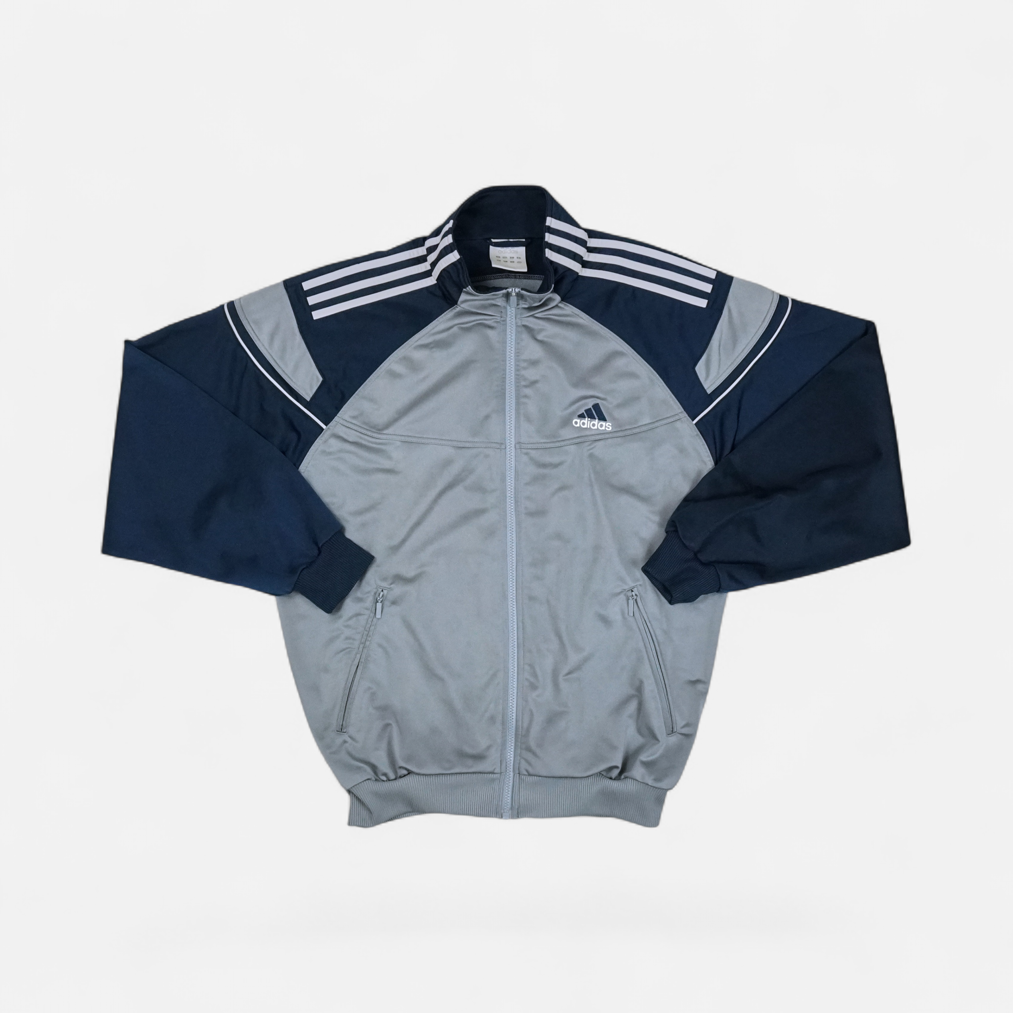 Vintage Adidas Grey Trackjacket (M)