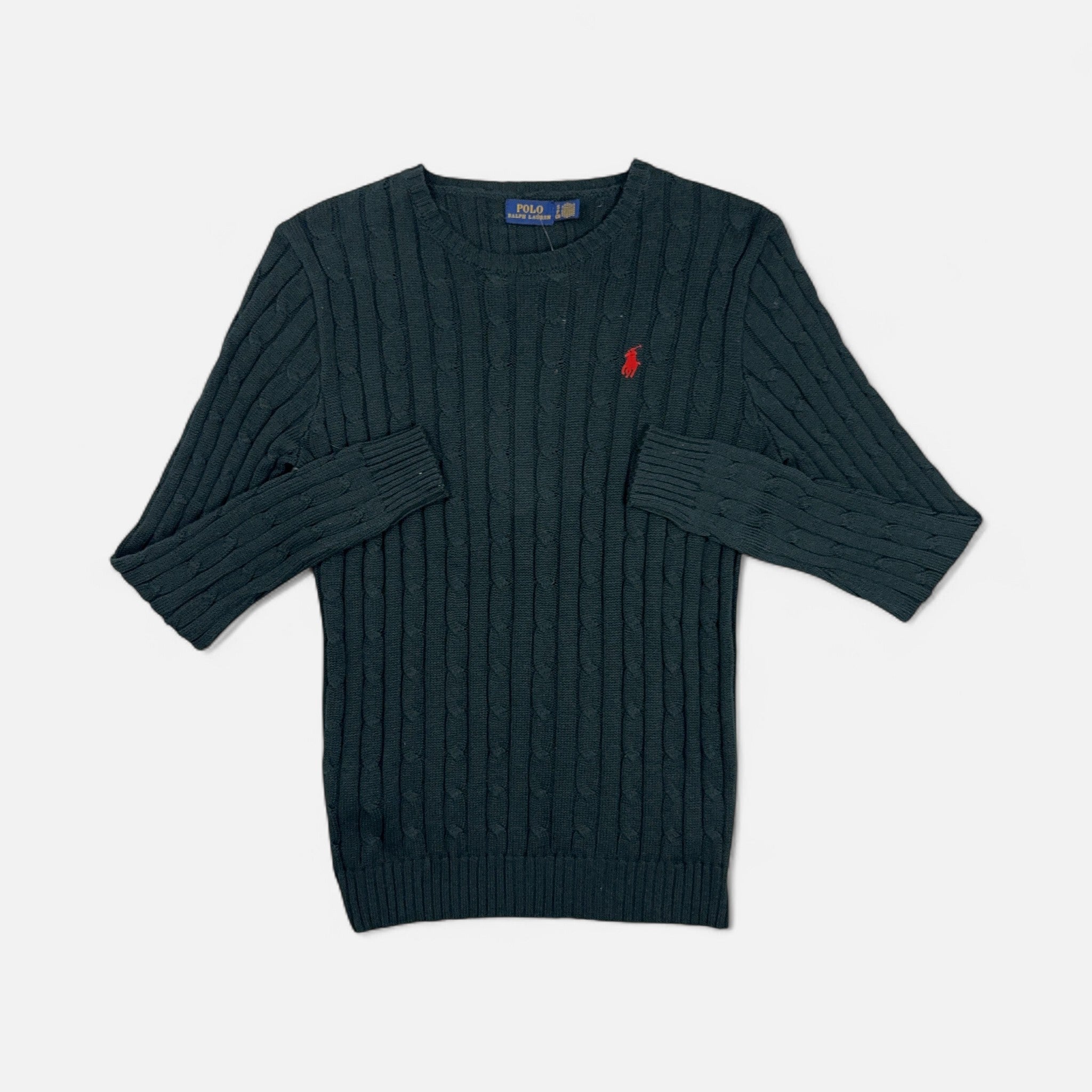 Vintage Polo Ralph Lauren Green Knit Jumper (S)