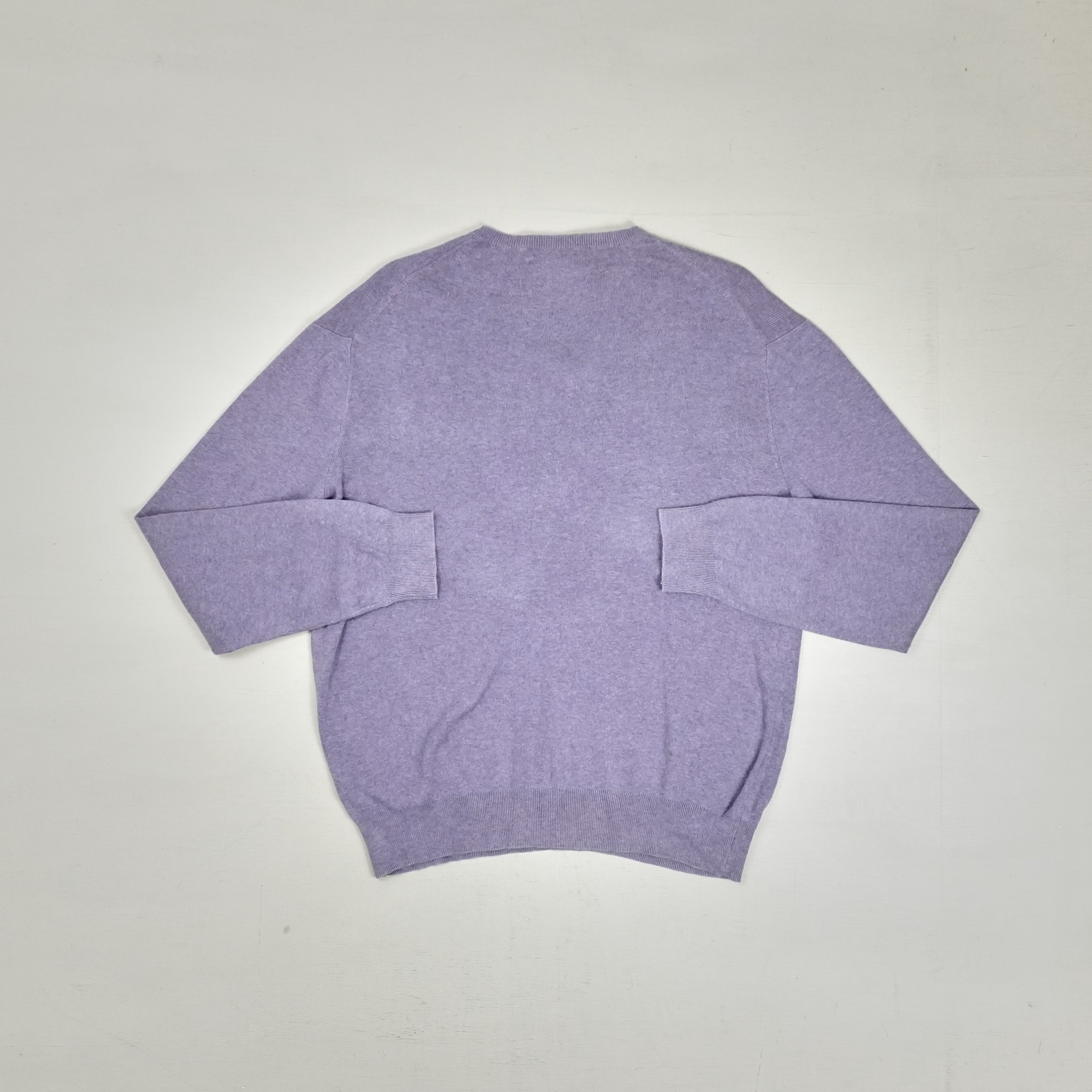 Vintage Polo Ralph Lauren Purple Knit Jumper (L)