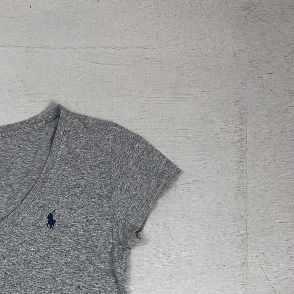 Vintage Polo Ralph Lauren Grey Top Womens (XS)