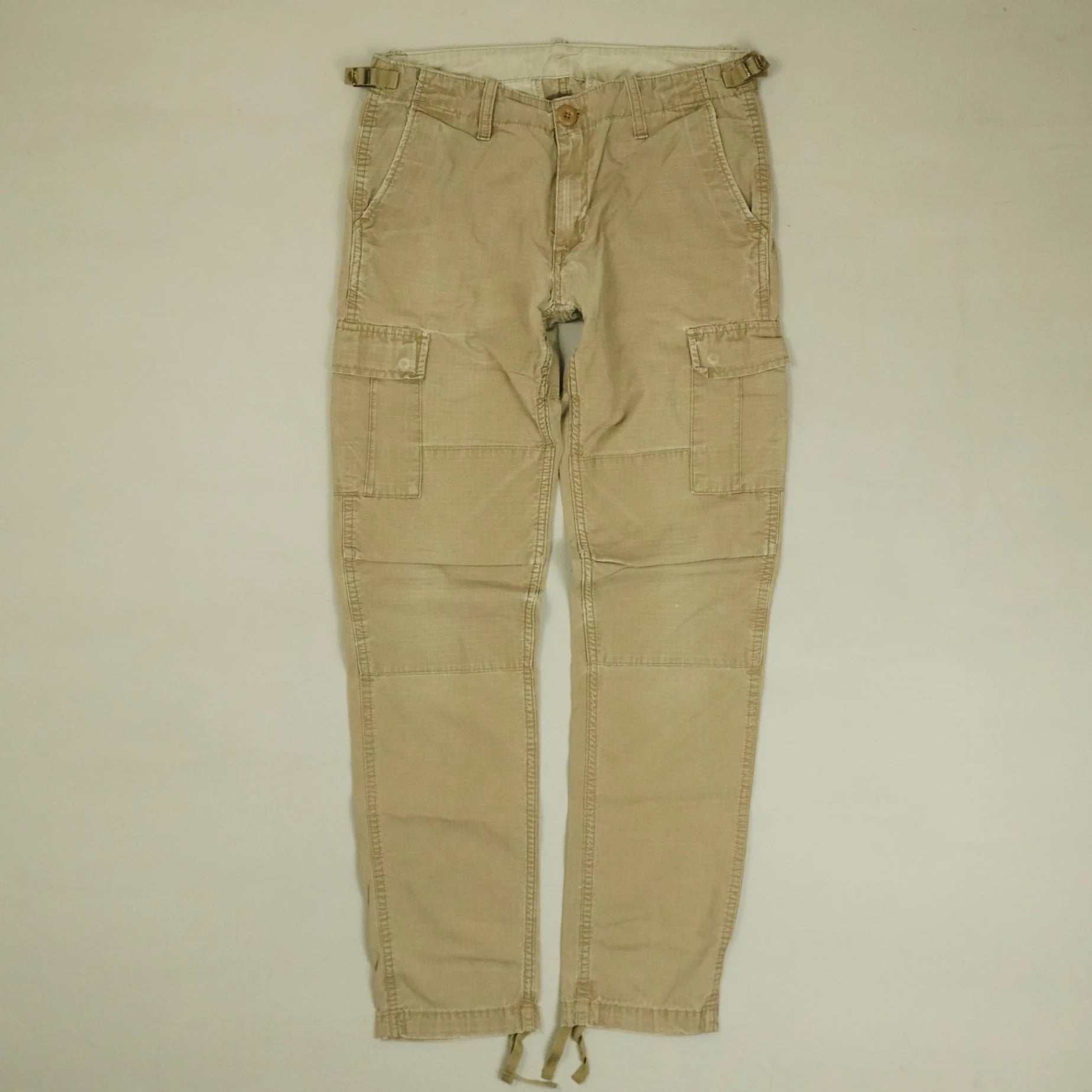 Vintage Carhartt Beige Pants (26 X 32)