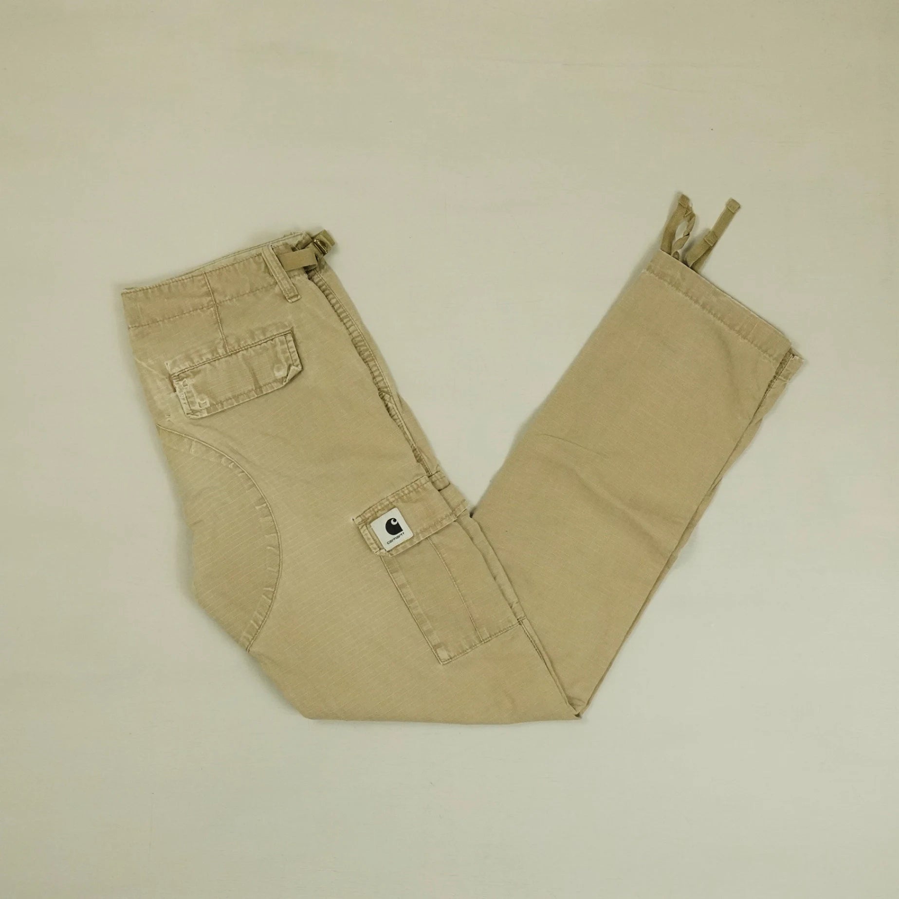 Vintage Carhartt Beige Pants (26 X 32)