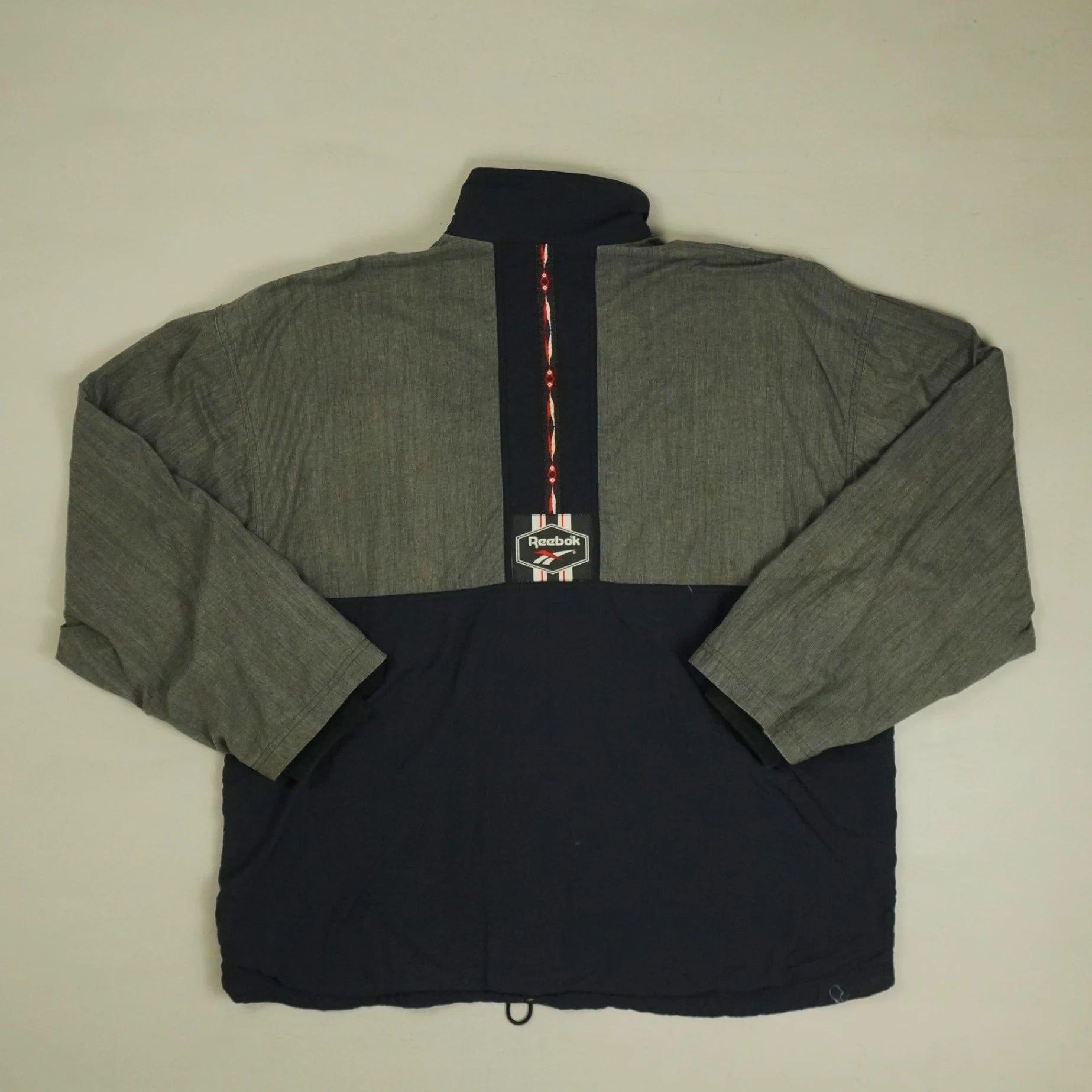 Vintage Reebok Gray Trackjacket (XL)