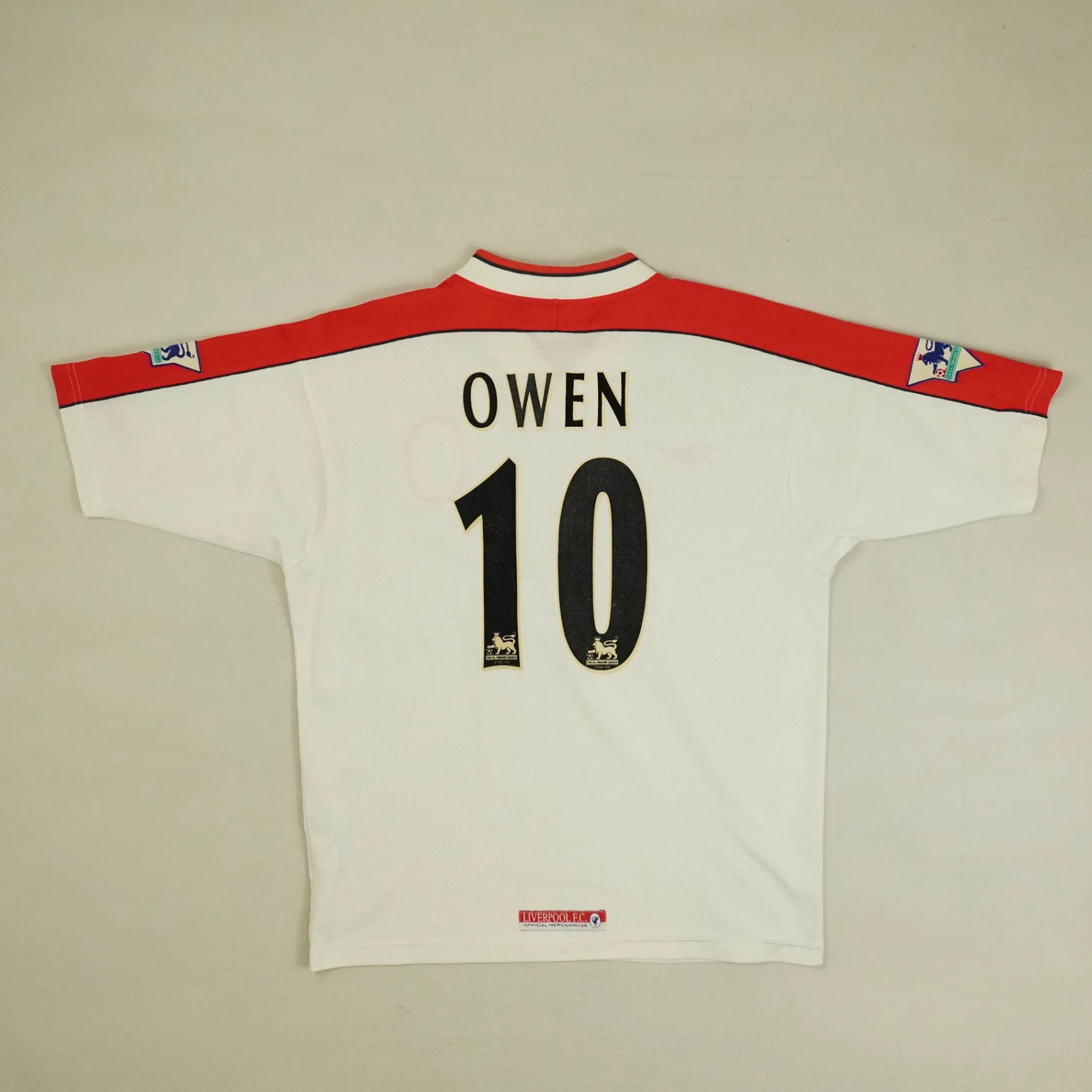 Liverpool Fc Owen Reebok Away Jersey (M)