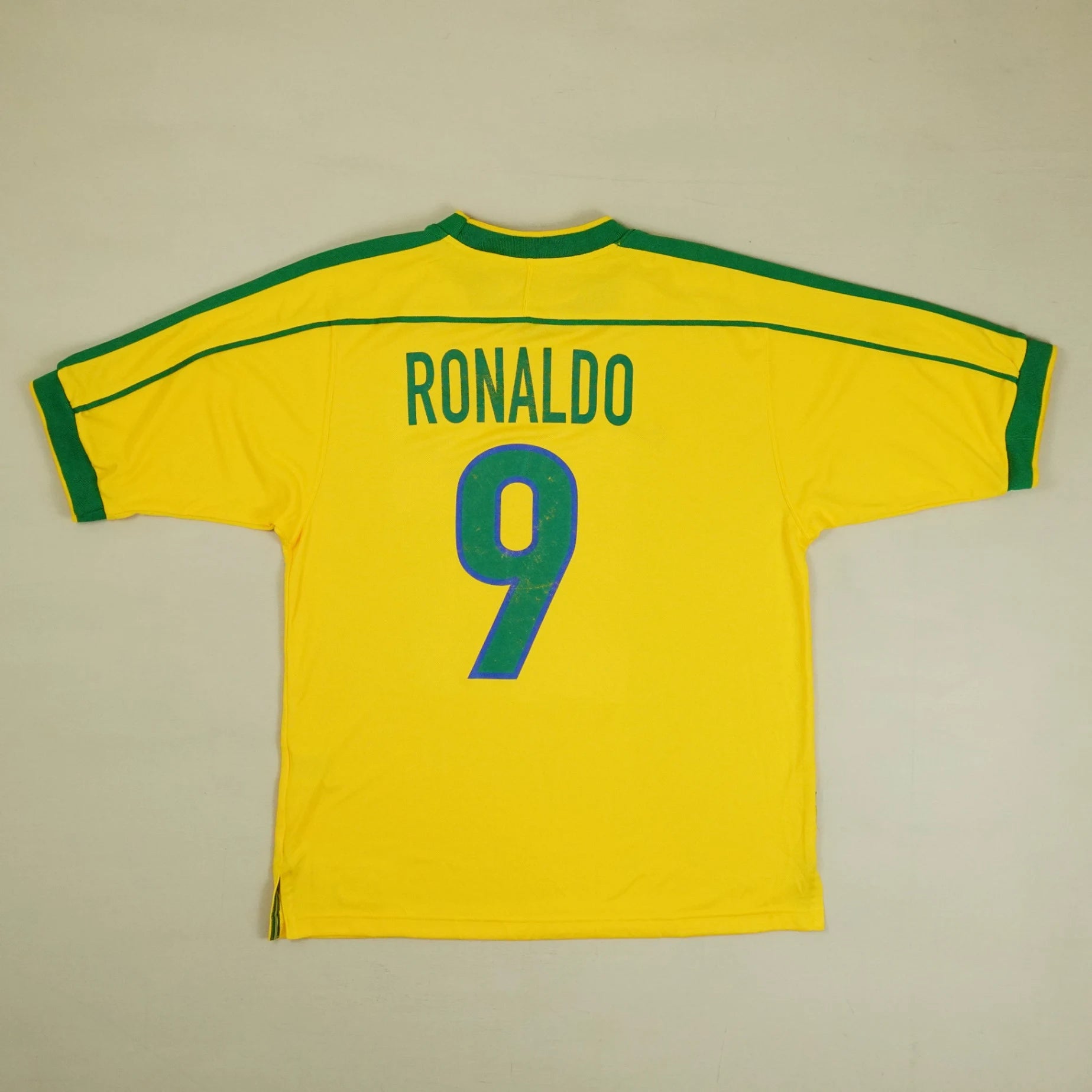 Brazil Ronaldo Nike Home Jersey (XL)