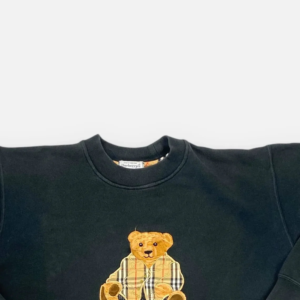 Vintage Black Sweatshirt () Top