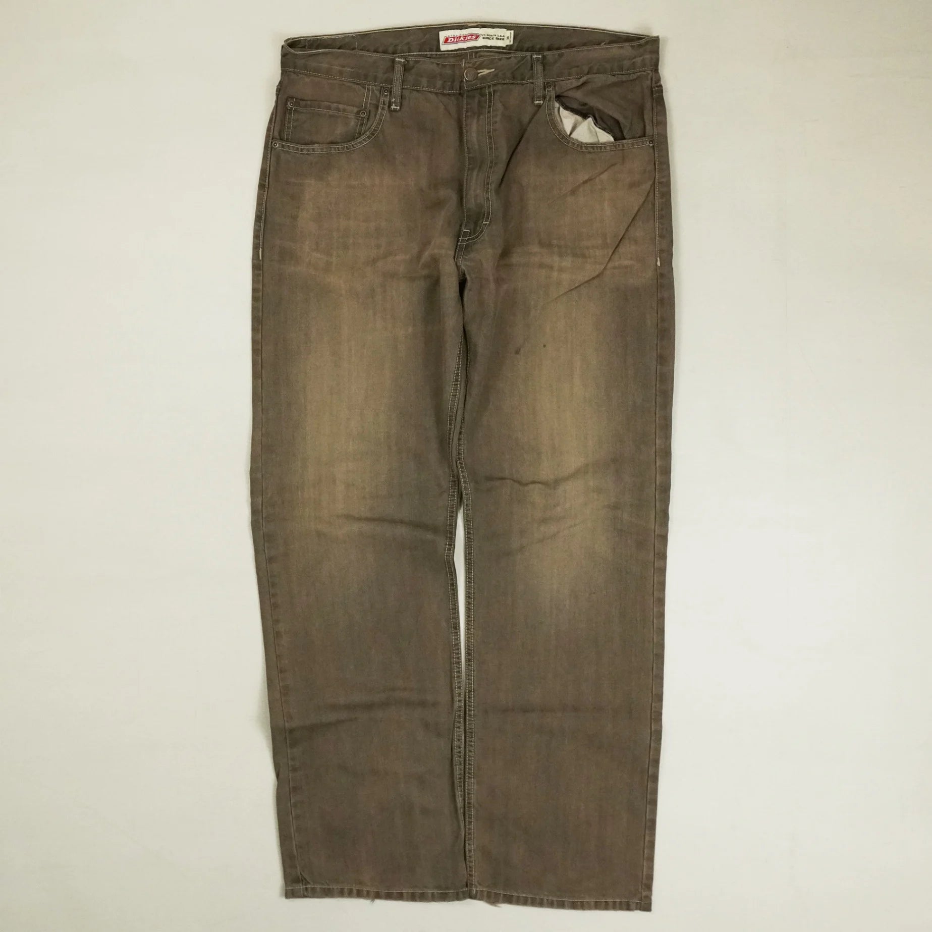 Vintage Brown Dickies Trousers (36 X 32)