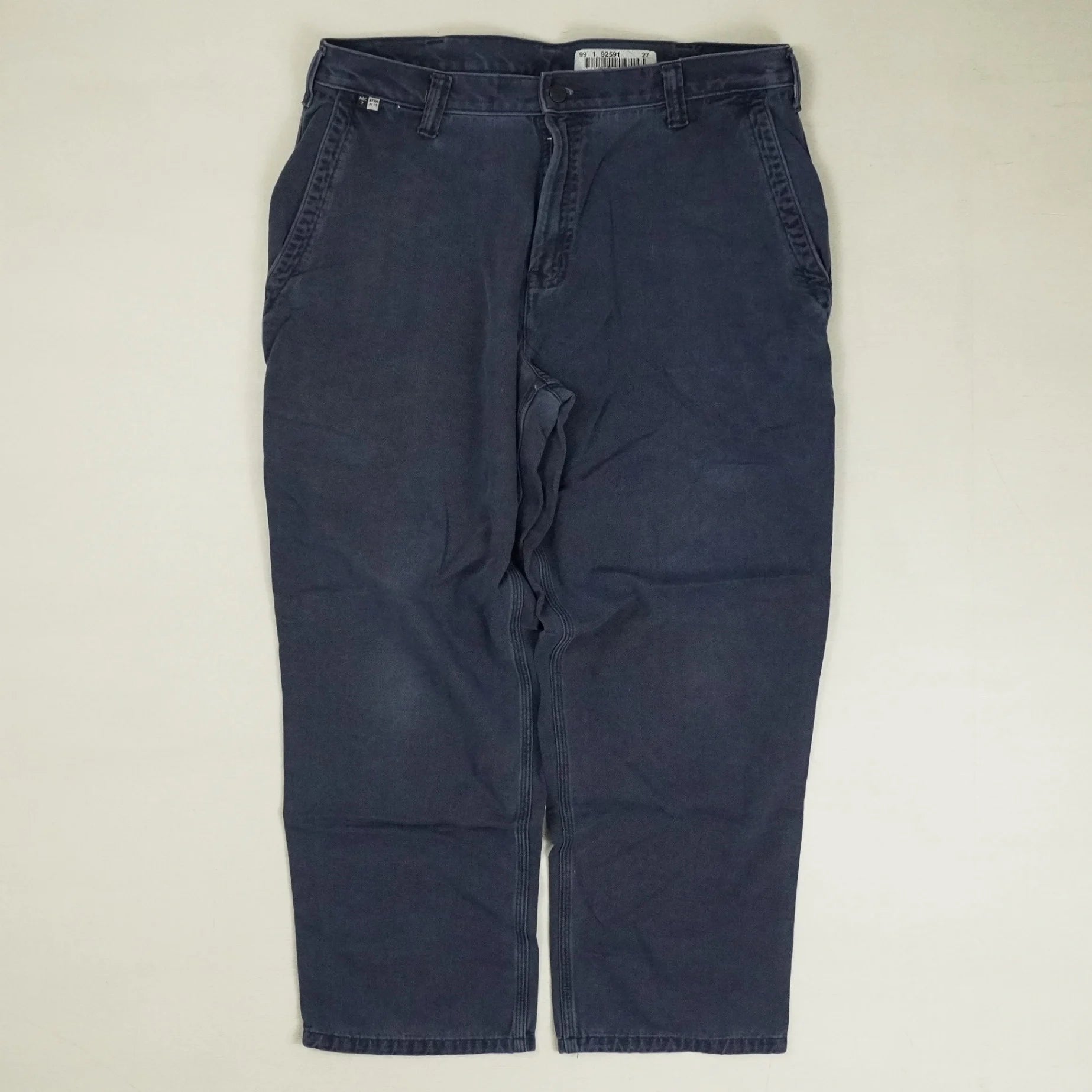 Vintage Navy Carhartt Trousers (36 X 30)