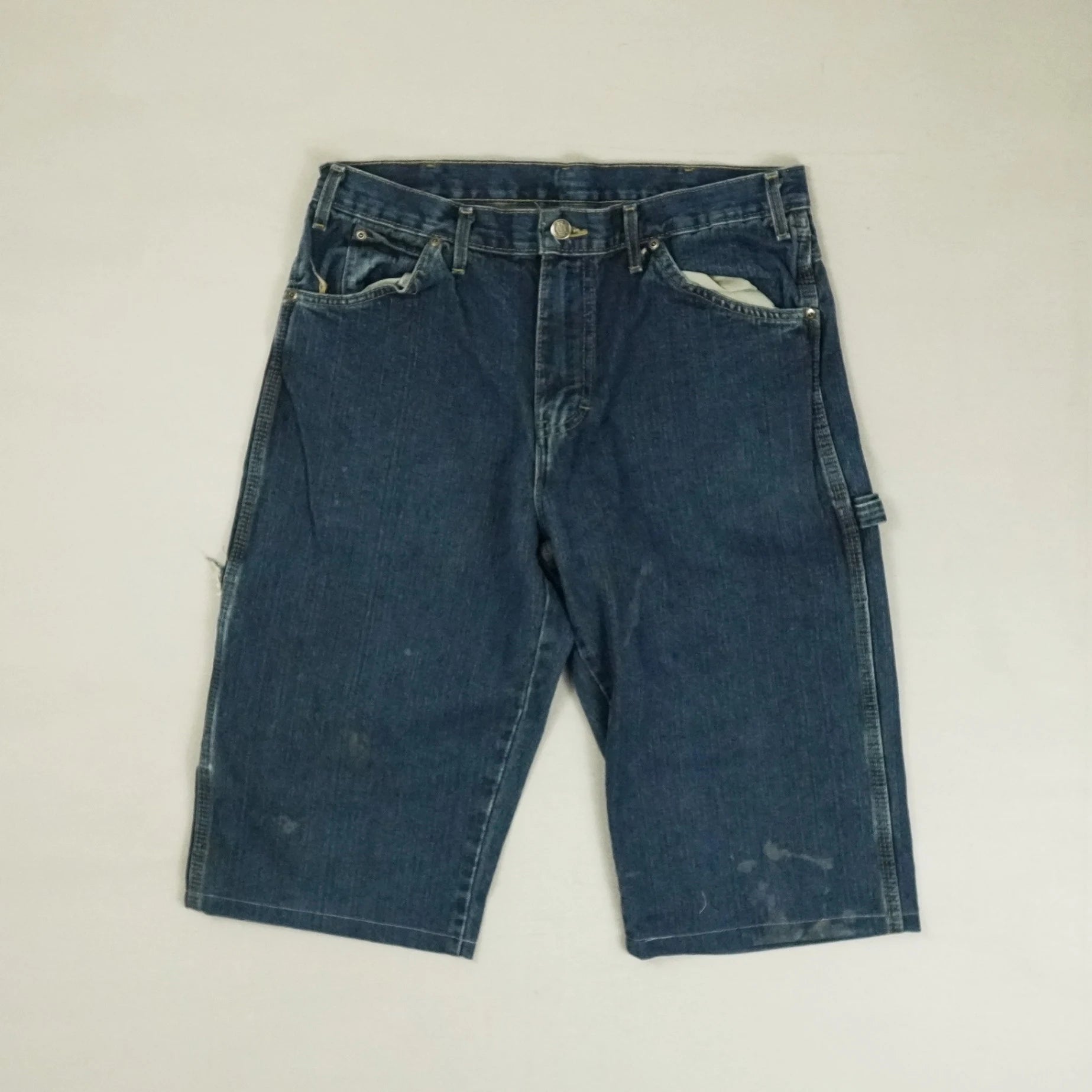 Vintage Navy Dickies Jorts (34 X 15)