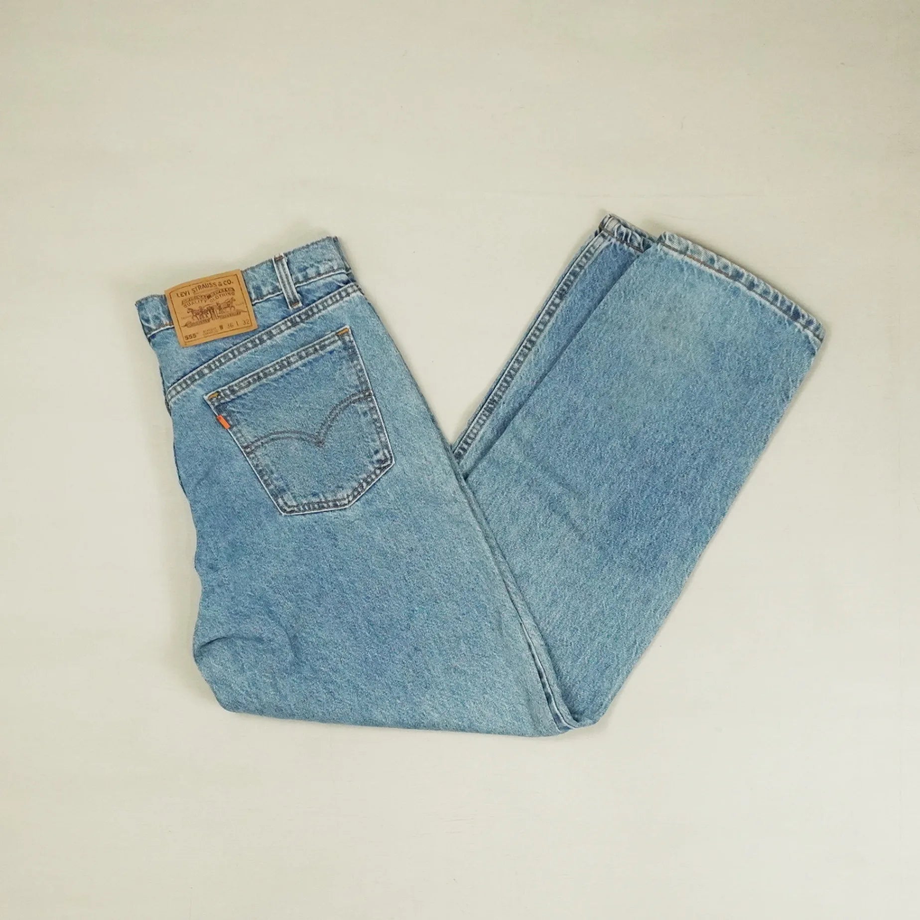 Levi's 501s Blue Trousers (34 X 30)