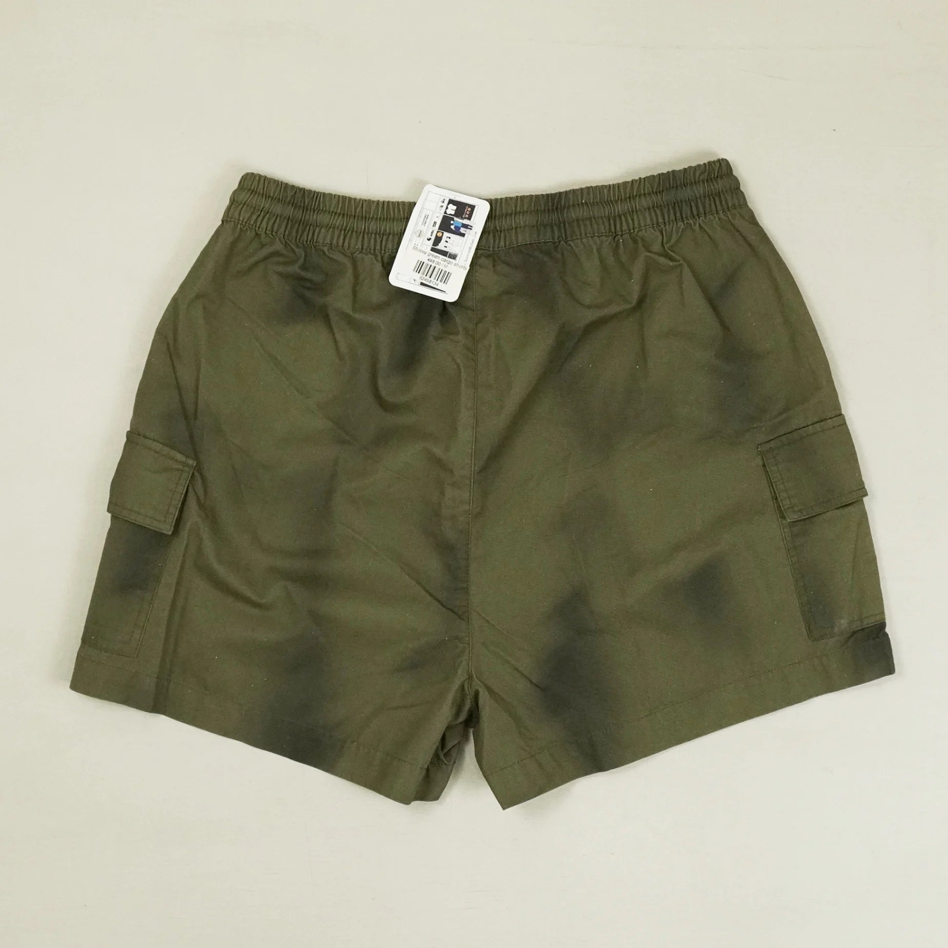 Stussy Green Cargo Shorts (12)