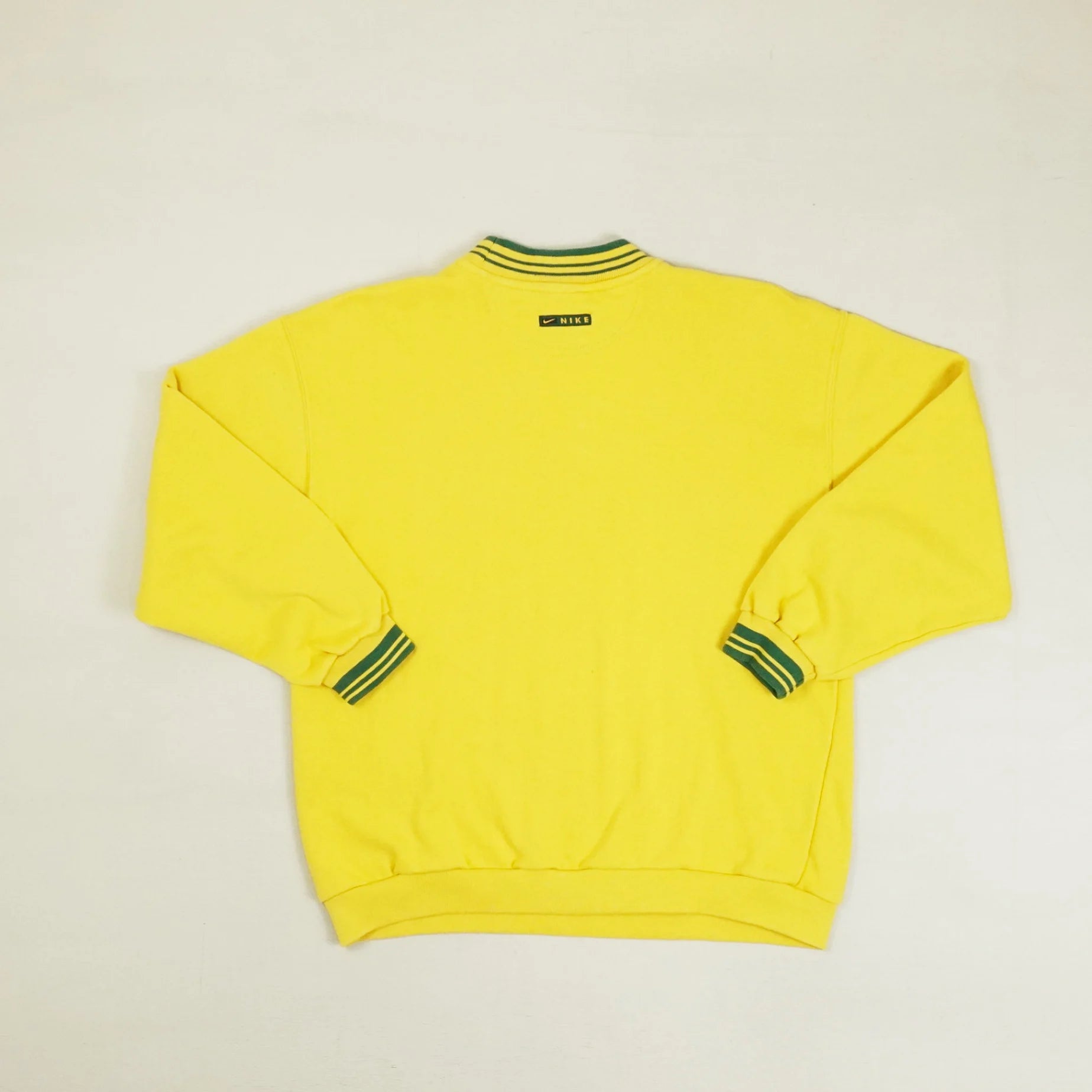 Vintage Nike Yellow Sweatshirt Womans (XXS)