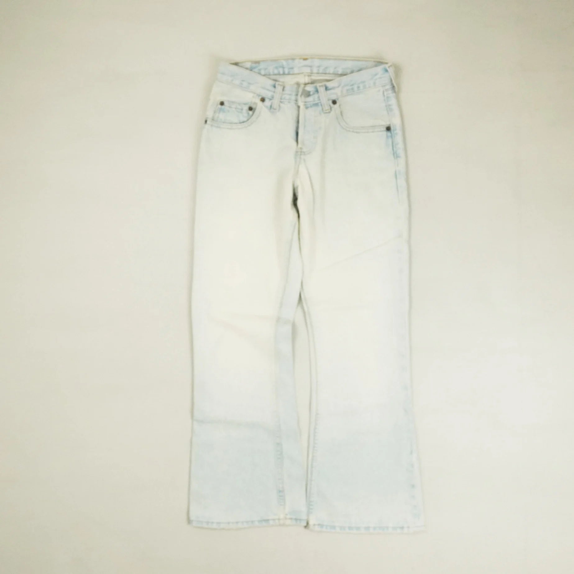 Vintage Blue Levis 501's Trousers (28 X 28)