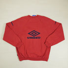 Vintage Umbro Red Sweatshirt (L)