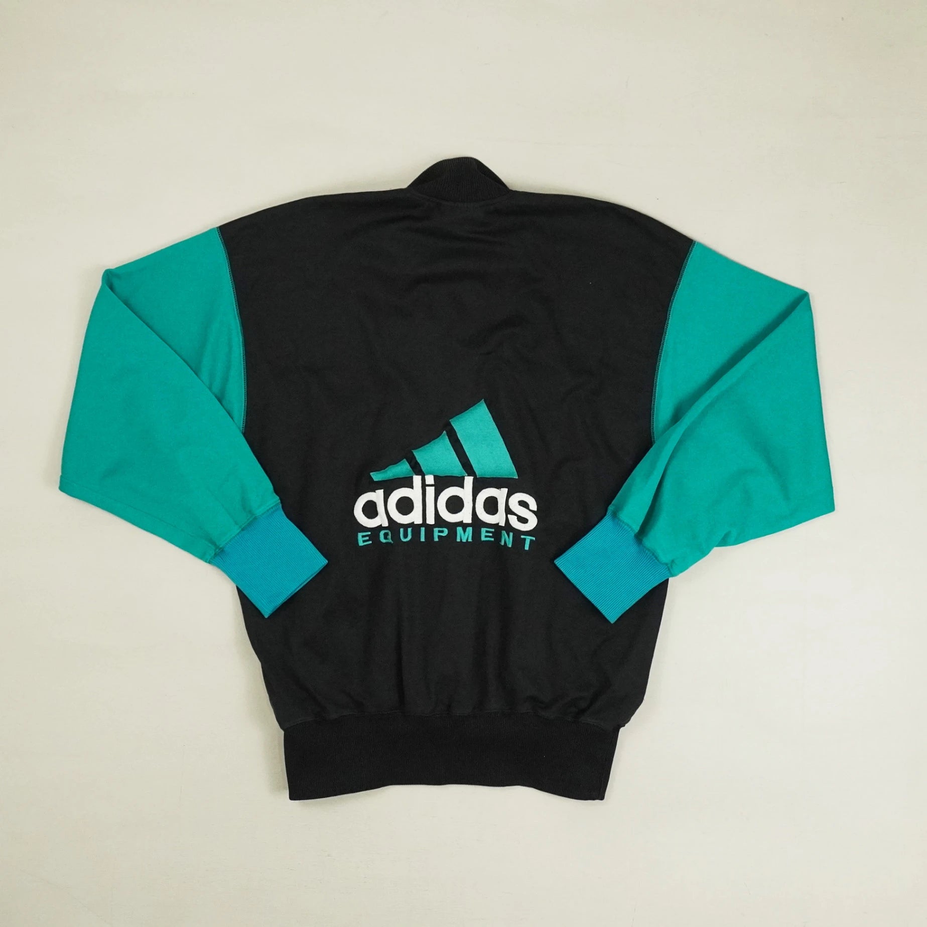 Vintage Adidas Equipment Black Trackjacket (XL)