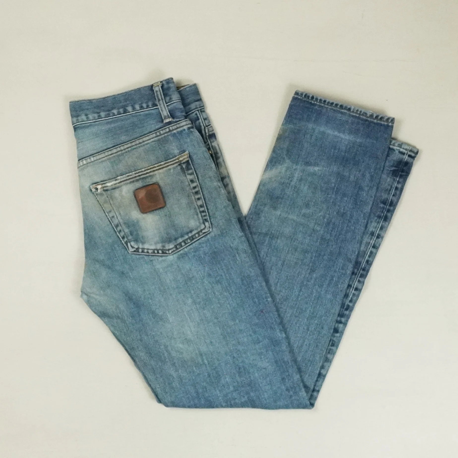Vintage Blue Carhartt Trousers (30 X 30)
