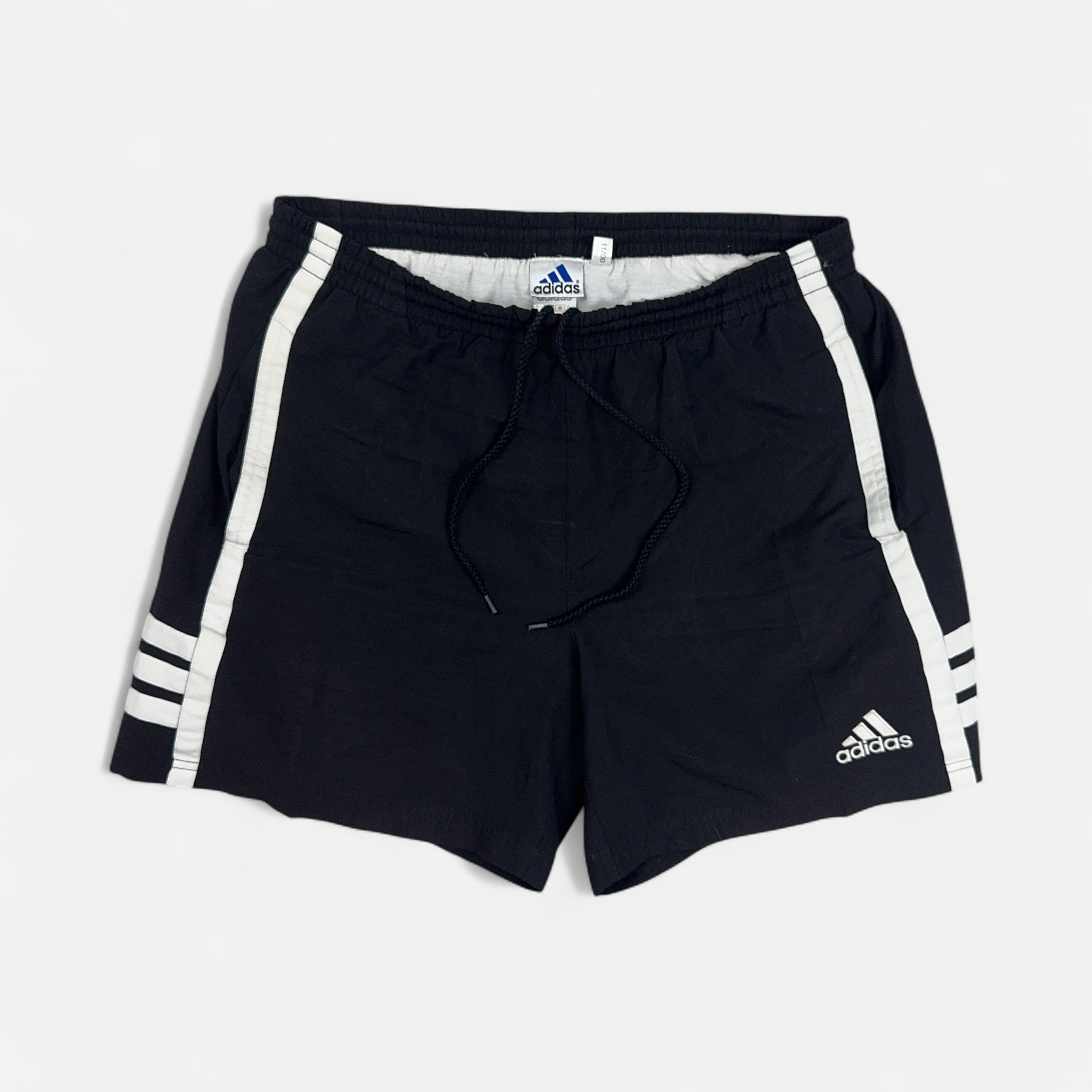 Vintage Adidas Black Shorts (L)