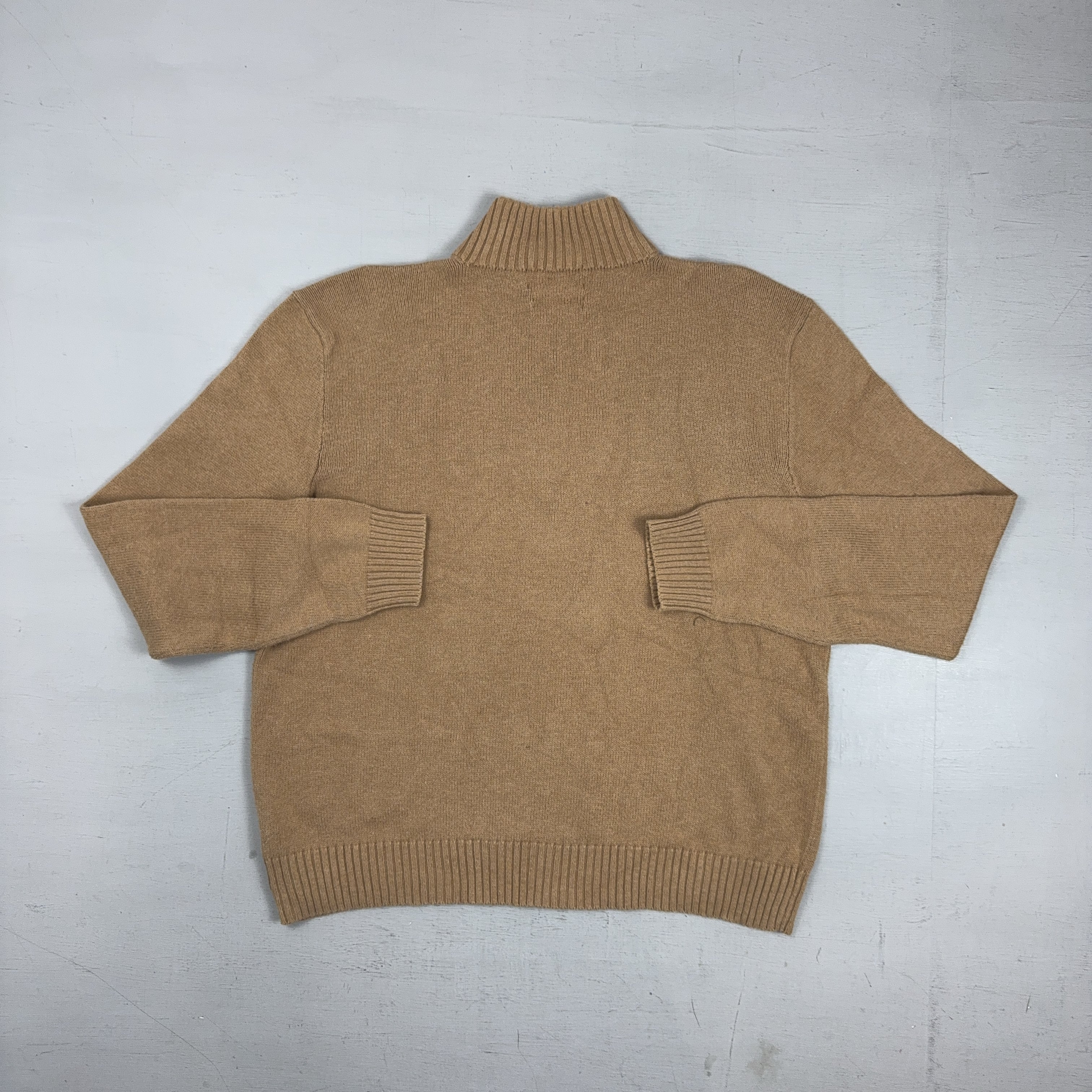 Vintage Polo By Ralph Lauren Brown 1/4 Zip (XL)