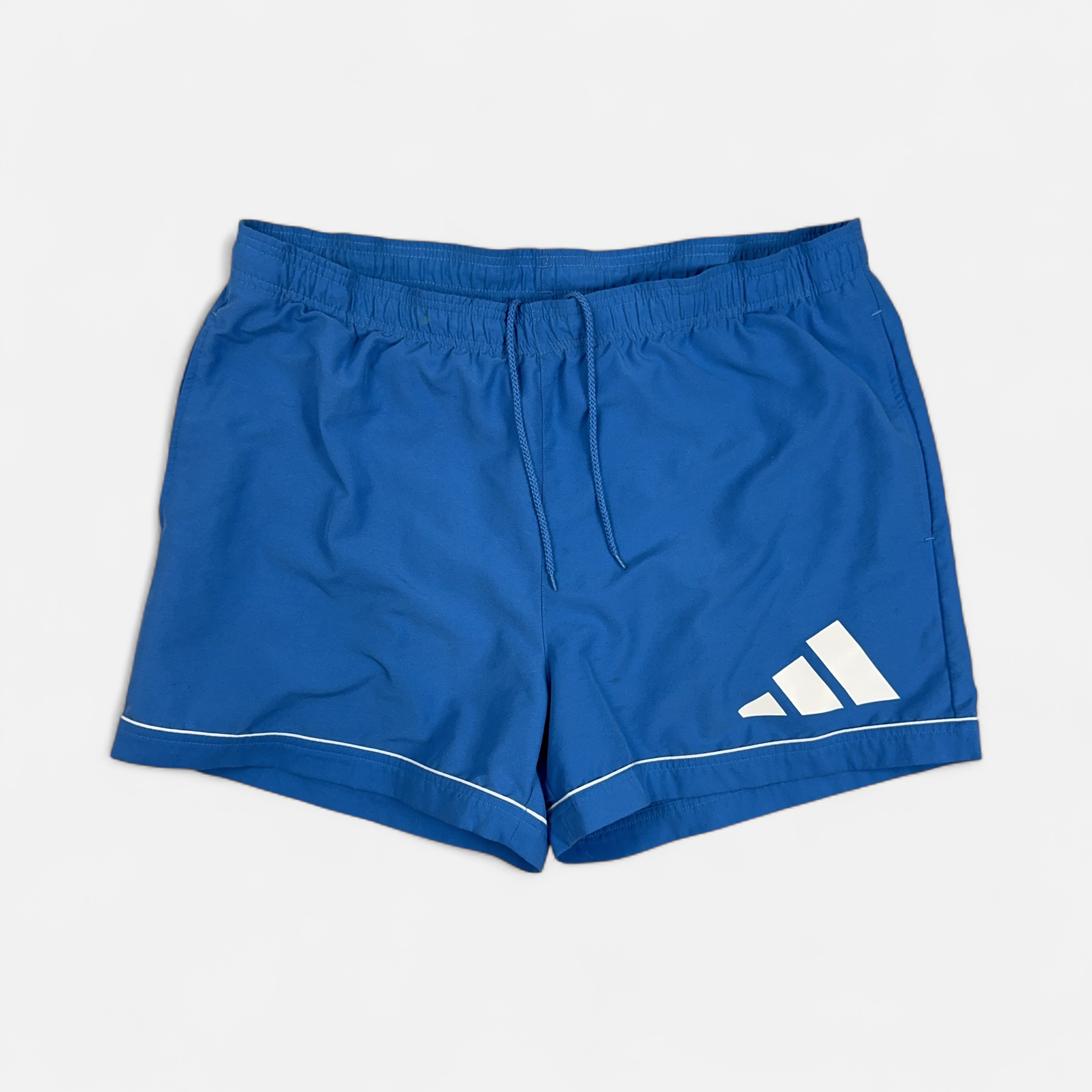 Vintage Adidas Blue Shorts (L)