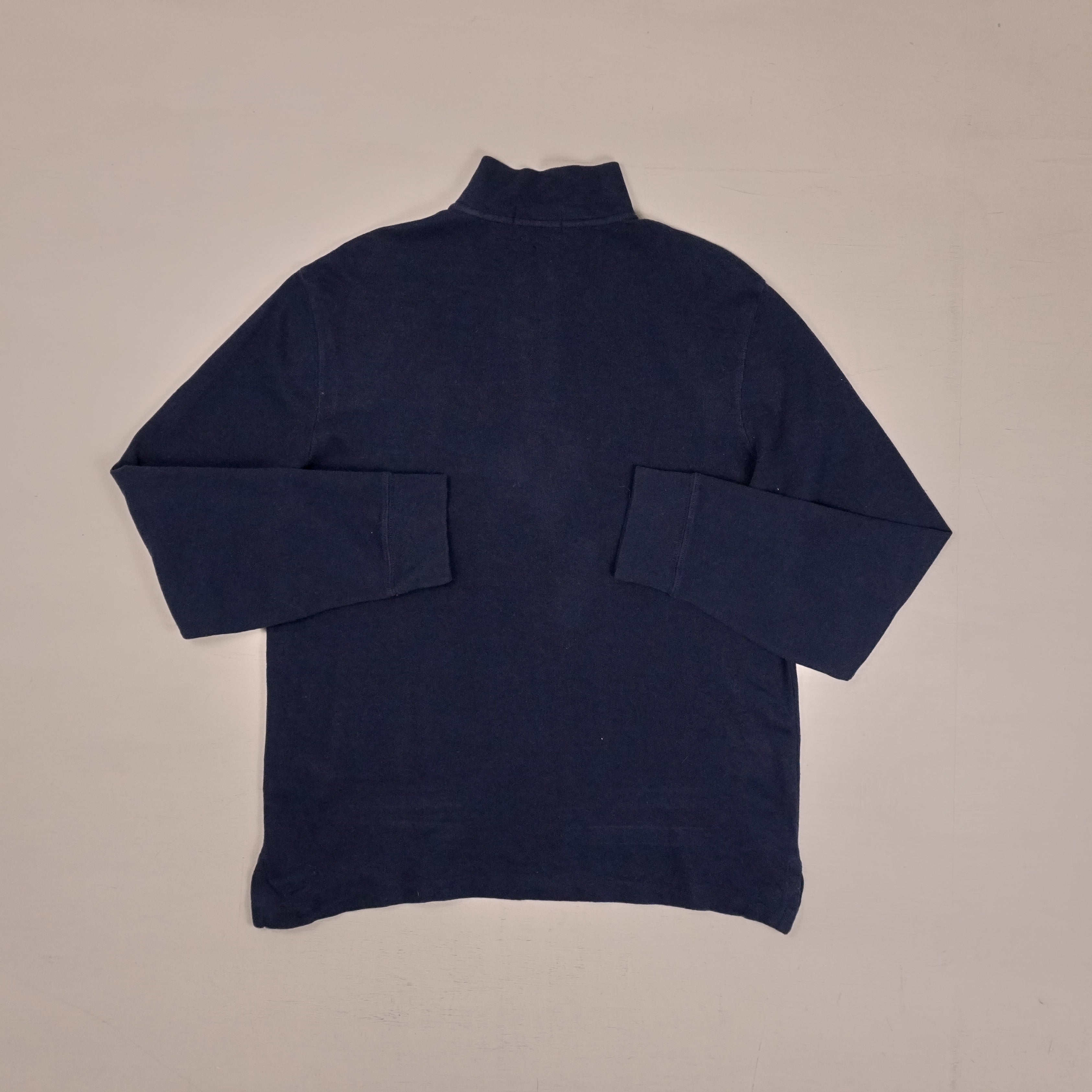 Vintage Polo Ralph Lauren Navy 1/4 Zip (M)