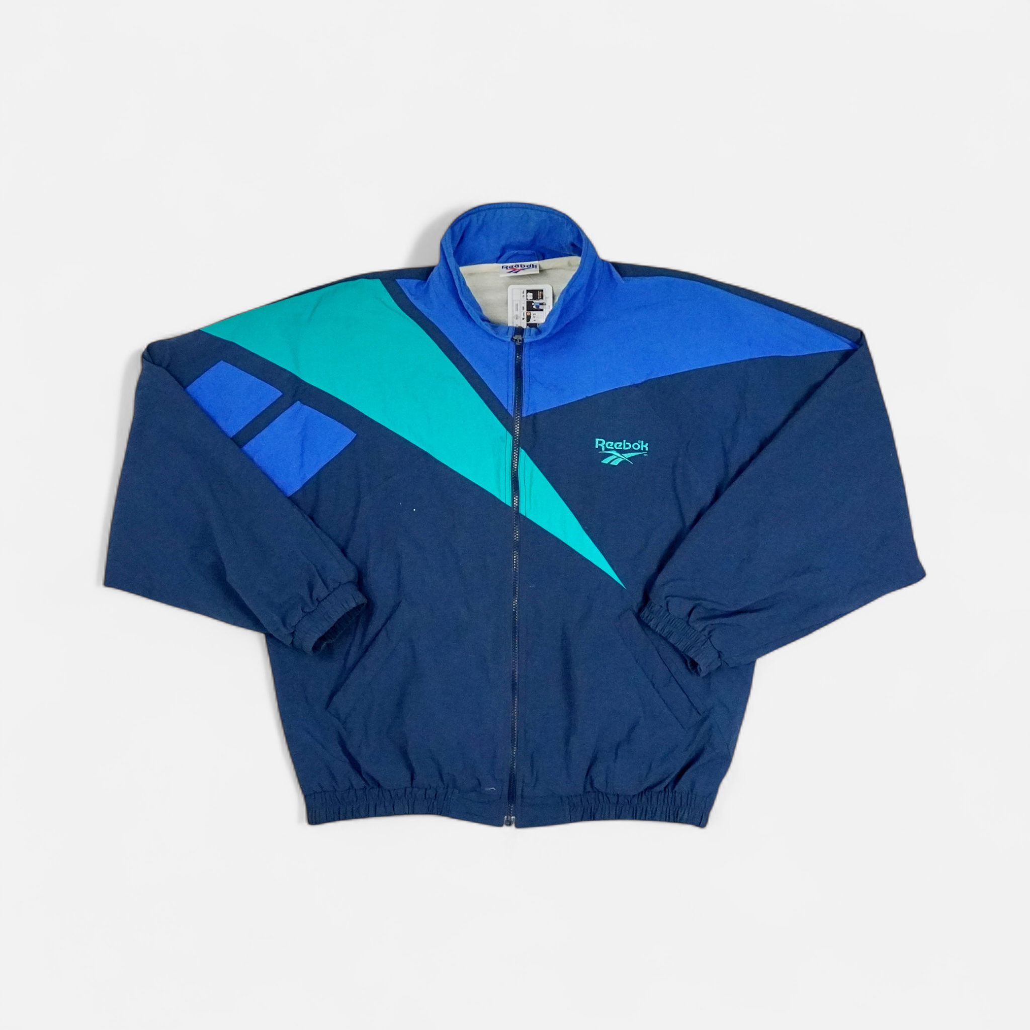 Vintage Reebok Blue Trackjacket (L)