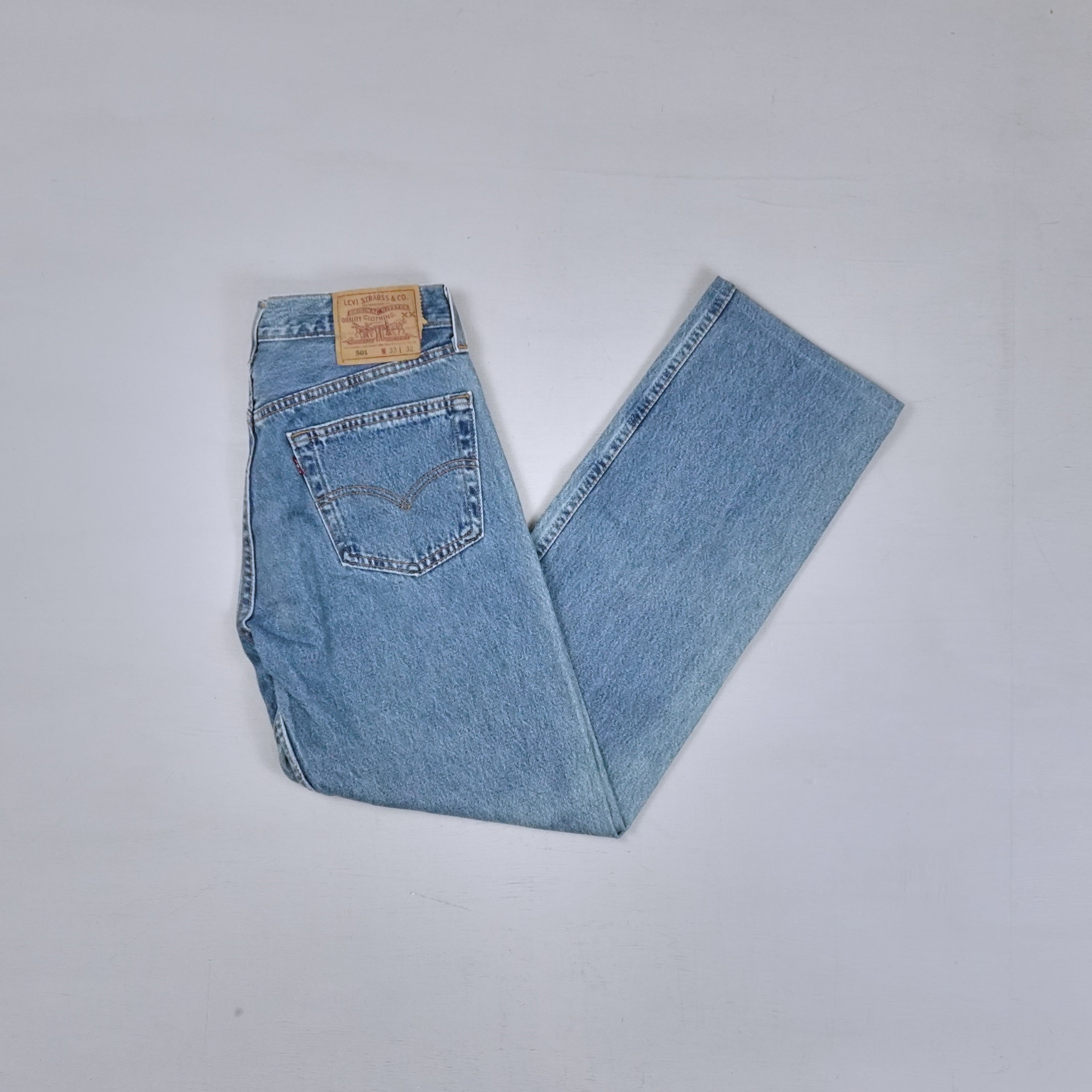 Vintage Levi's Blue Jeans (W33 L32)