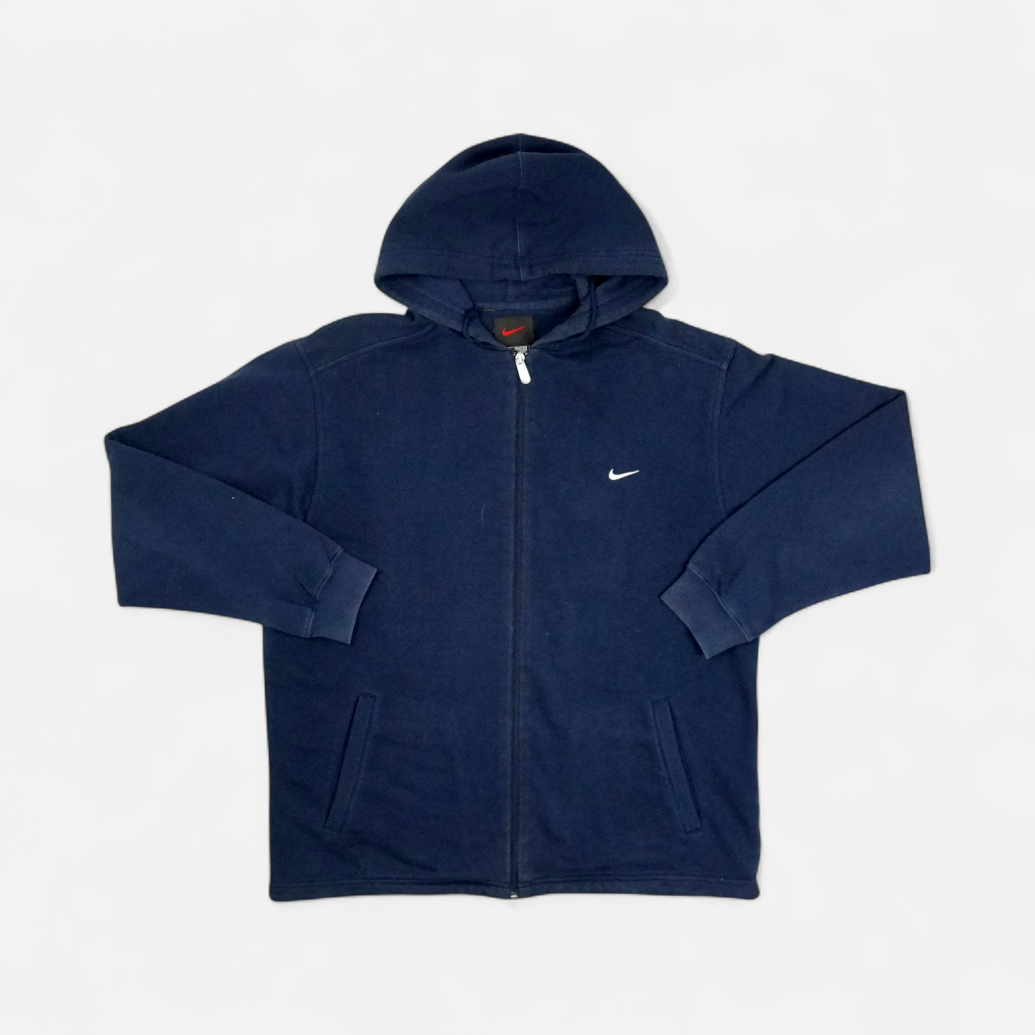 Vintage Nike Blue Hoodie (XL)