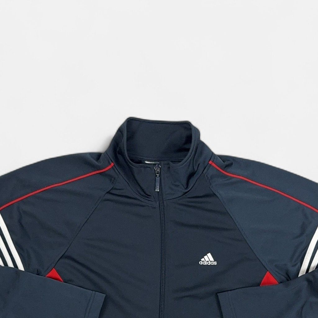 Vintage Adidas Blue Trackjacket (M)