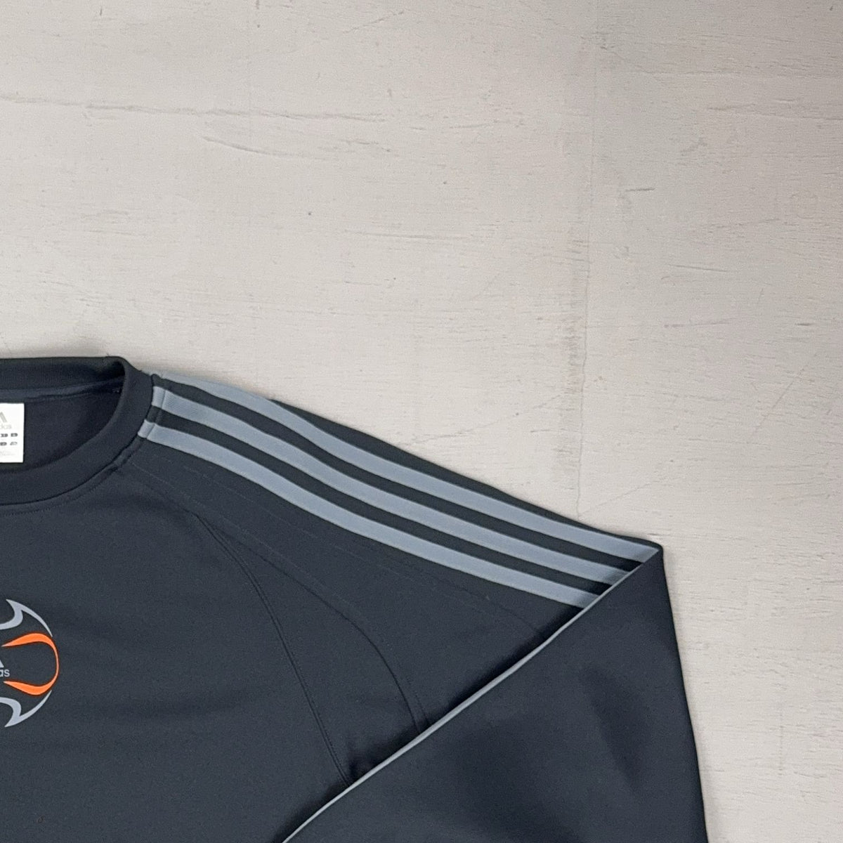 Vintage Adidas Black Sweater (XL)