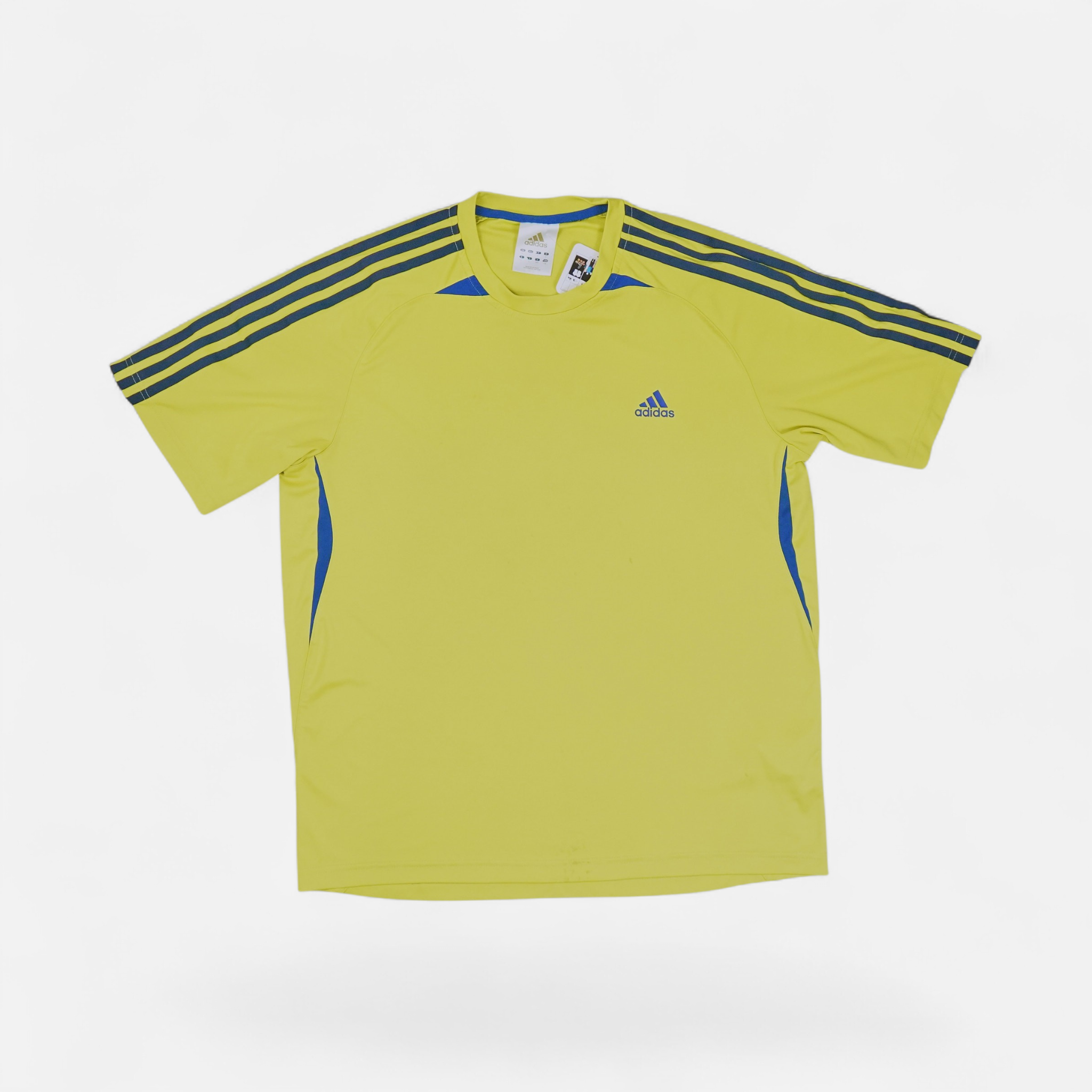 Vintage Adidas Yellow T-shirt (L)