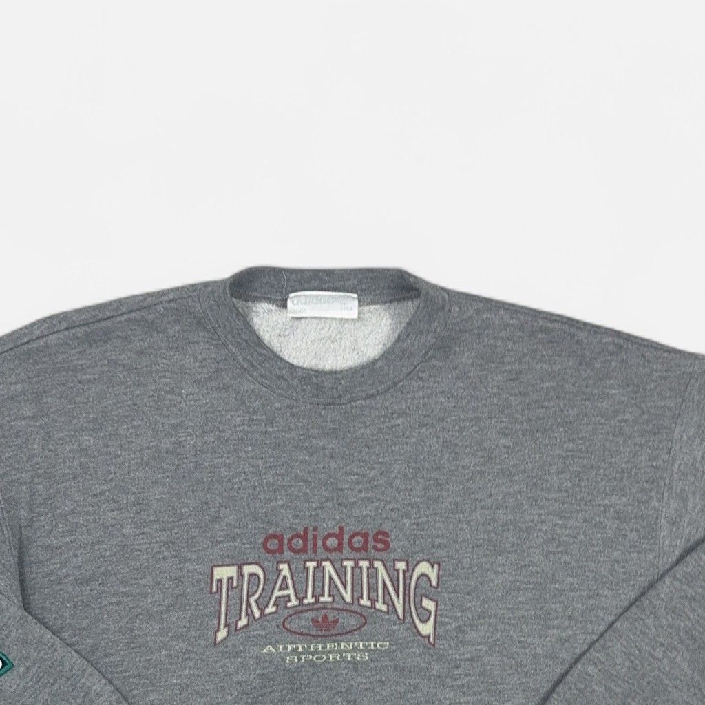 Vintage Adidas Grey Sweatshirt (XS)