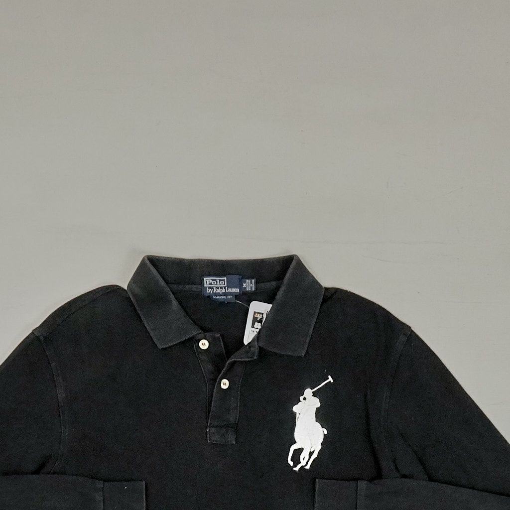 Vintage Polo Ralph Lauren Black Shirt (M)
