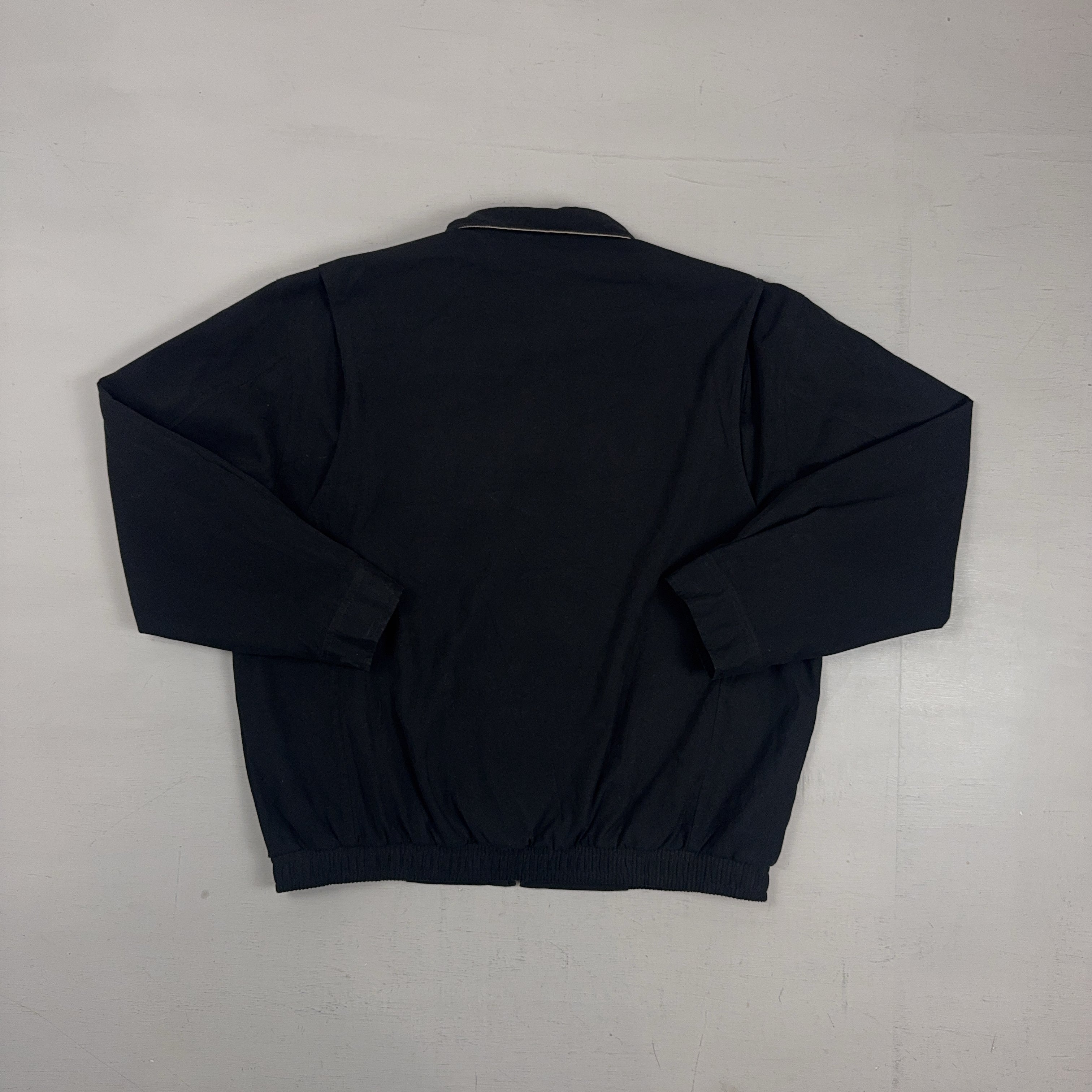 Vintage Polo By Ralph Lauren Black Trackjacket (M)