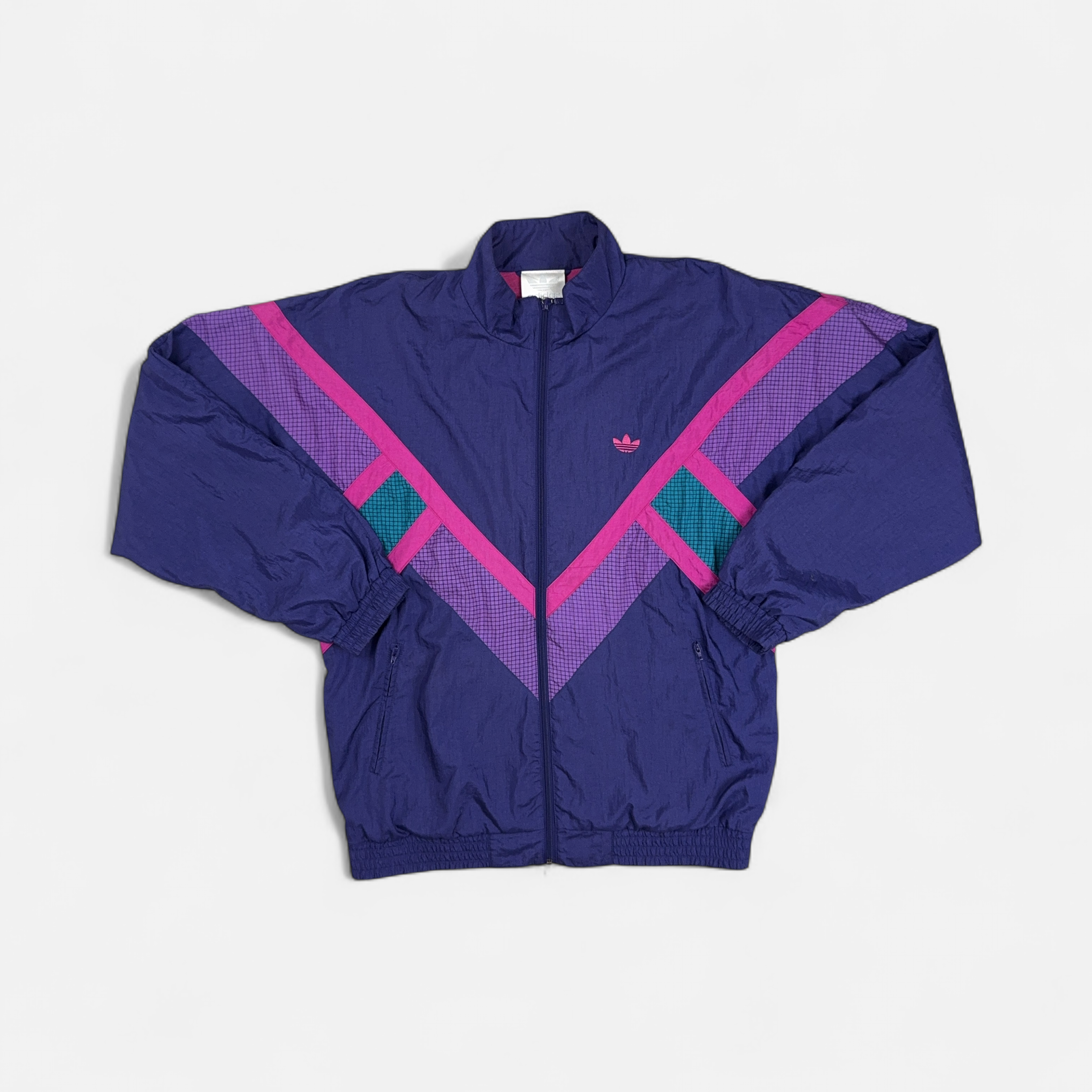 Vintage Adidas Blue Trackjacket (L)