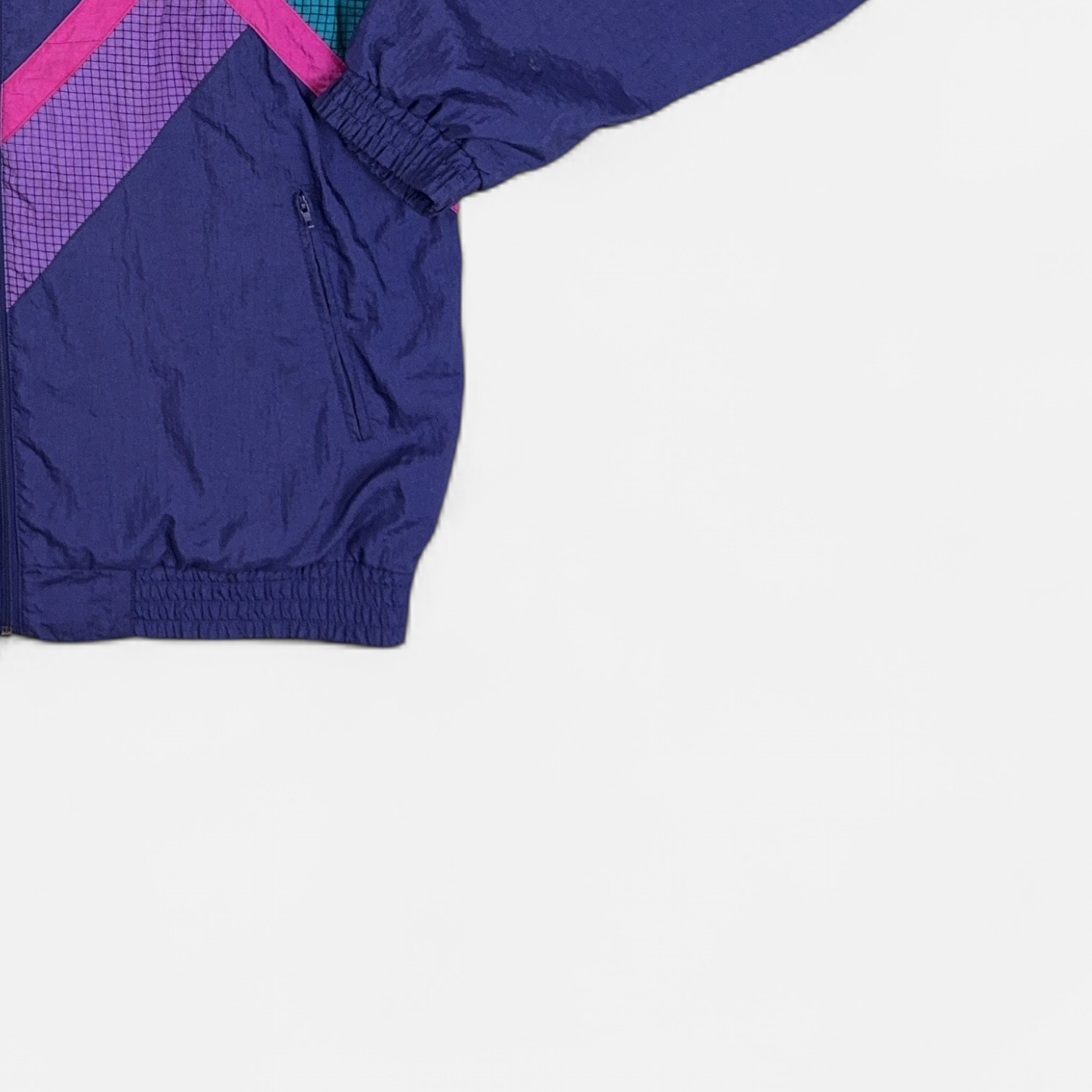 Vintage Adidas Blue Trackjacket (L)