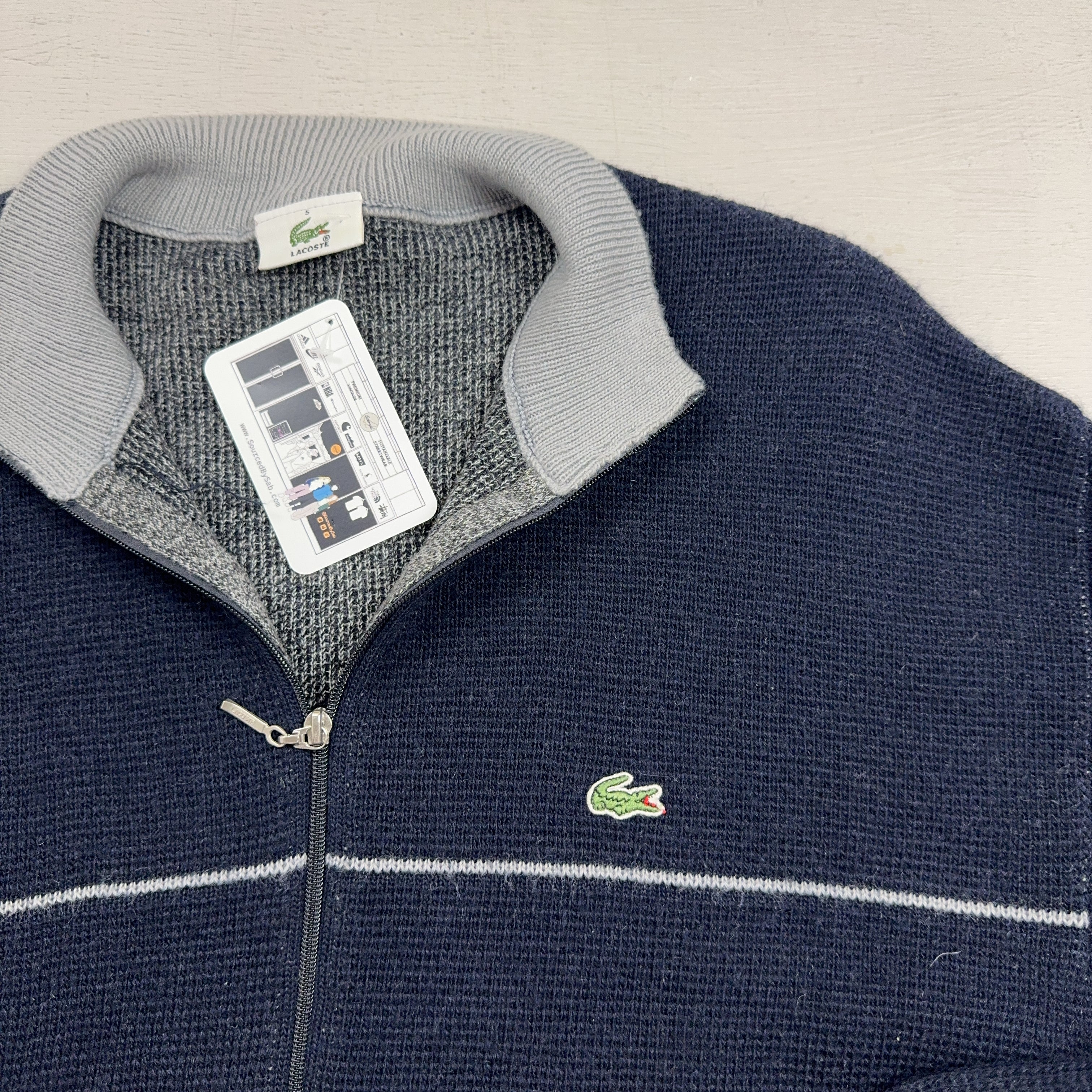 Vintage Lacoste Blue 1/4 Zip (S)