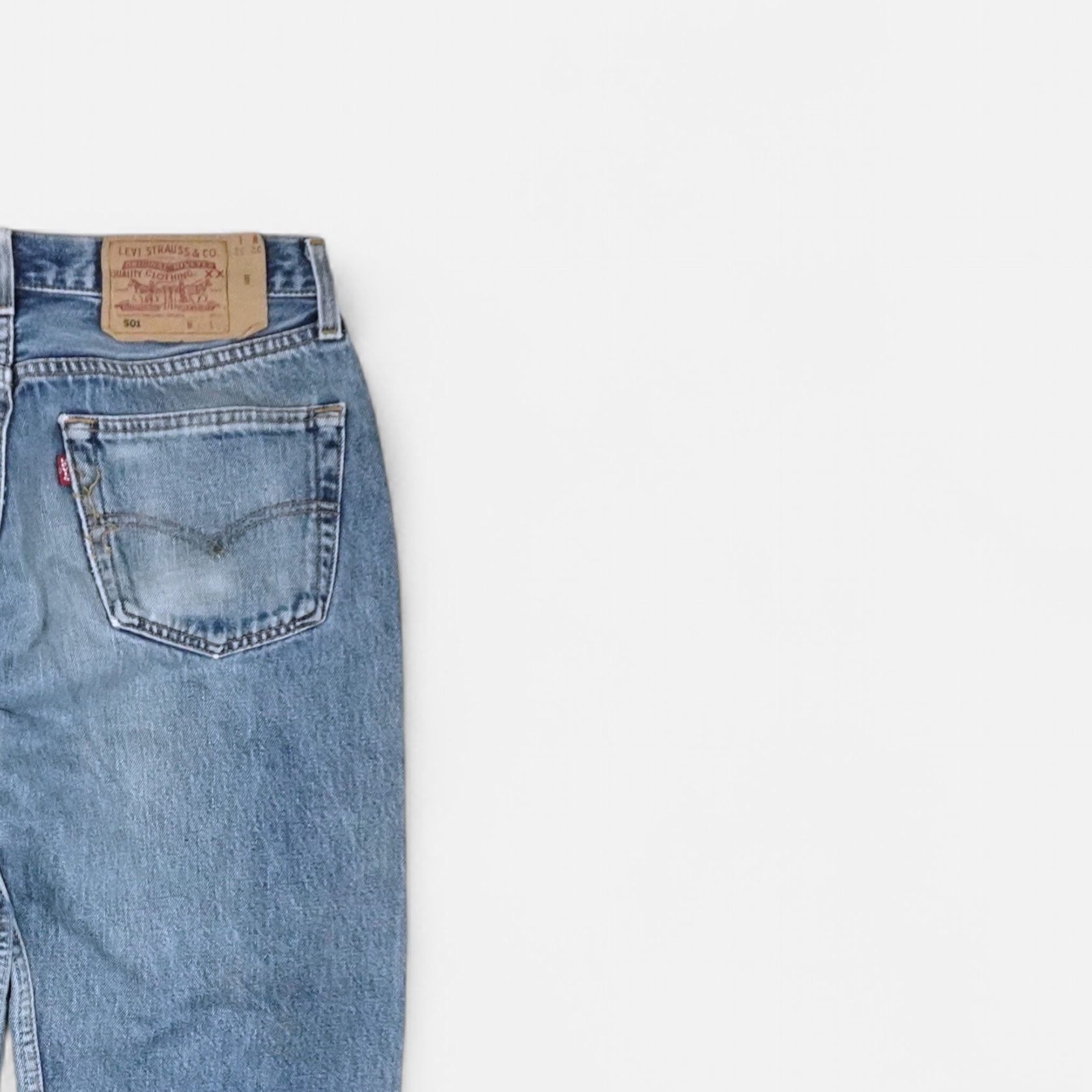 Vintage Levi's Blue Jeans (W32 L32)