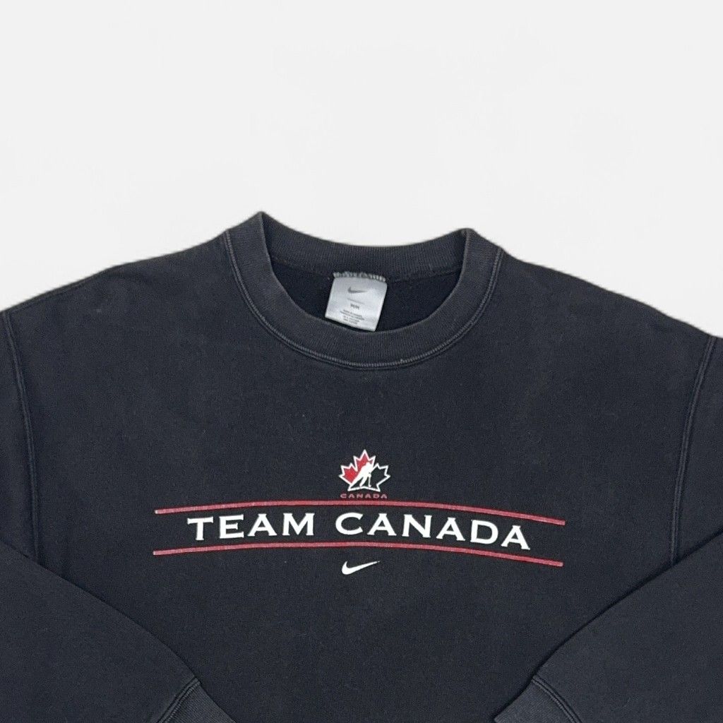 Vintage Nike Black Sweatshirt (M)