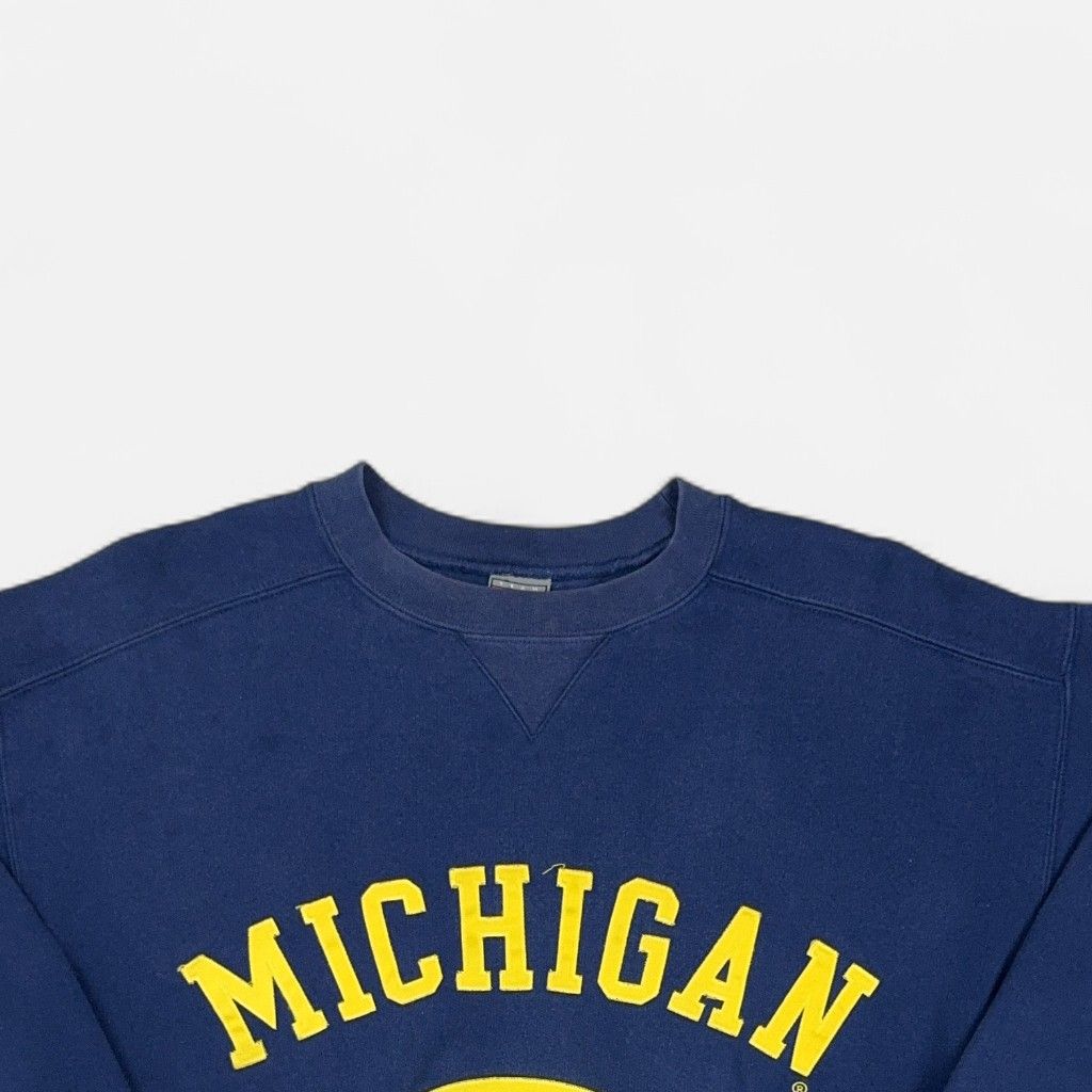 Vintage Nike Blue Michigan Sweatshirt (M)