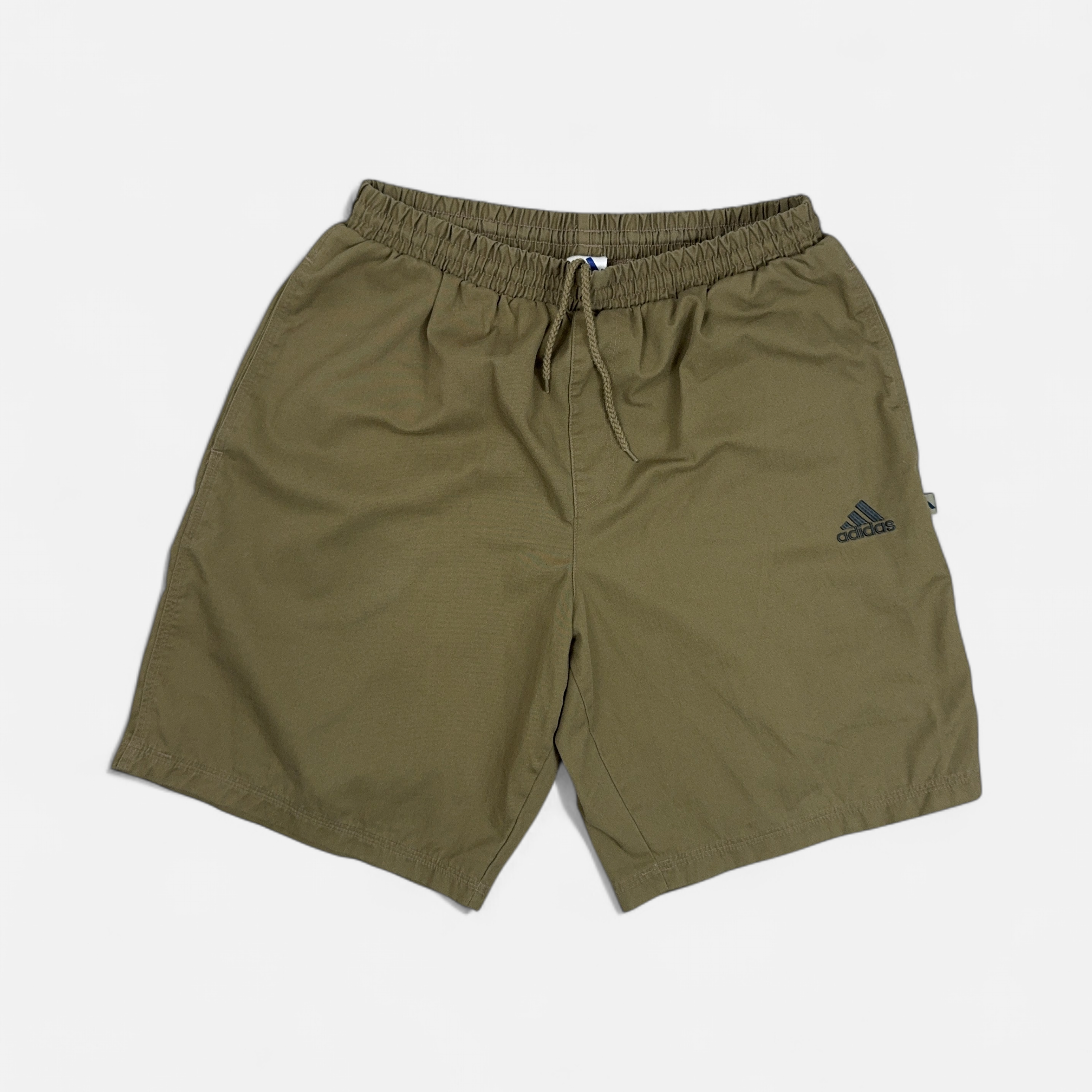 Vintage Adidas Green Shorts (M)