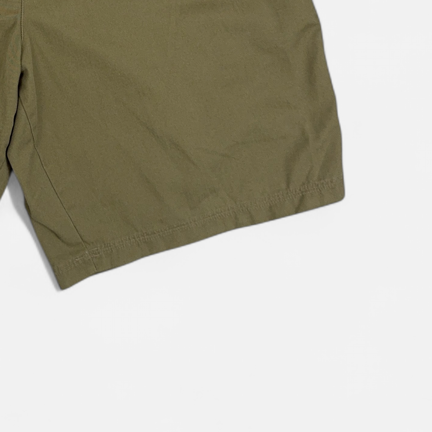 Vintage Adidas Green Shorts (M) detail