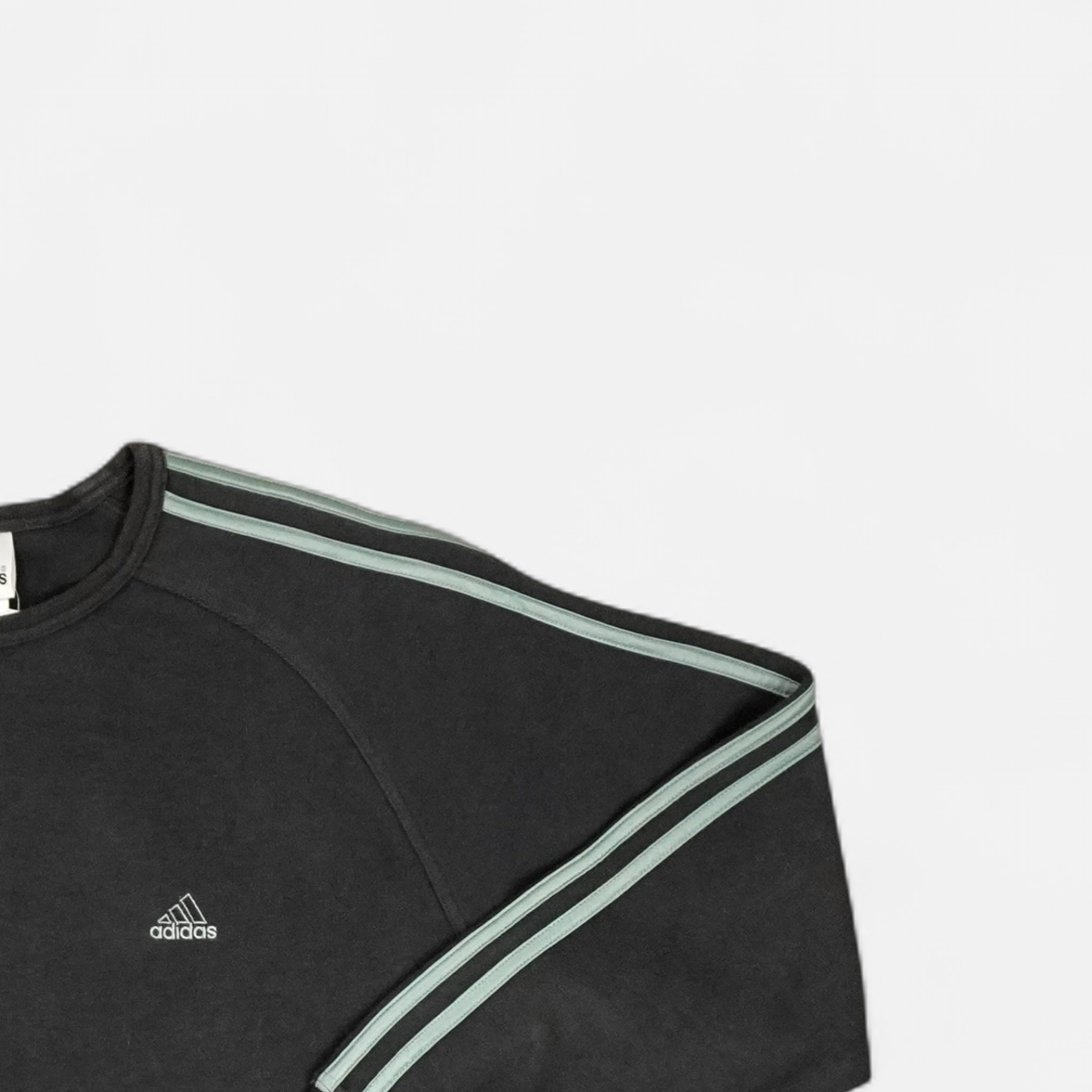 Vintage Adidas Black Sweatshirt (M)