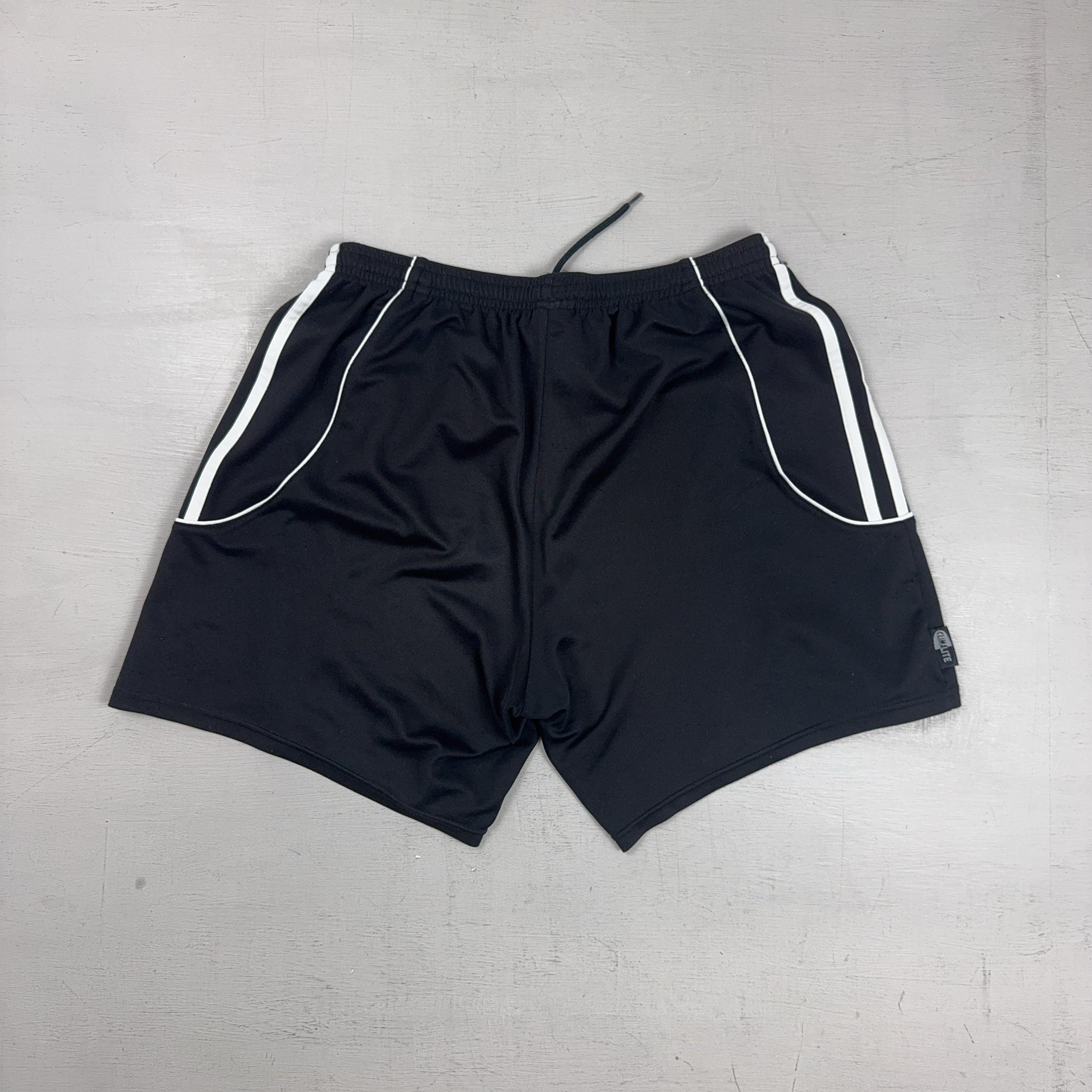 Vintage Adidas Black Shorts (M)